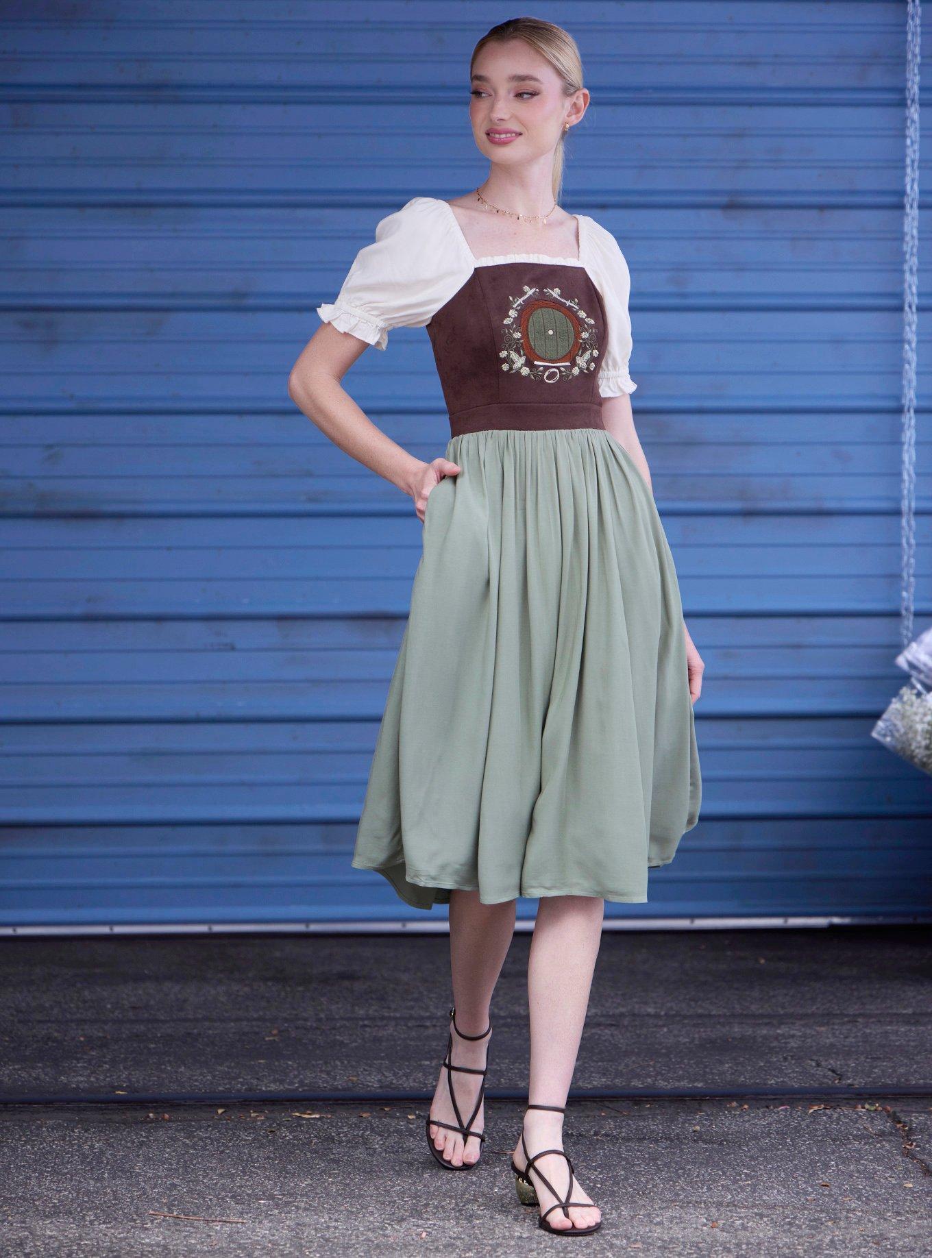 Her Universe The Lord of The Rings Hobbit Home Apron Dress Her Universe Exclusive, , hi-res