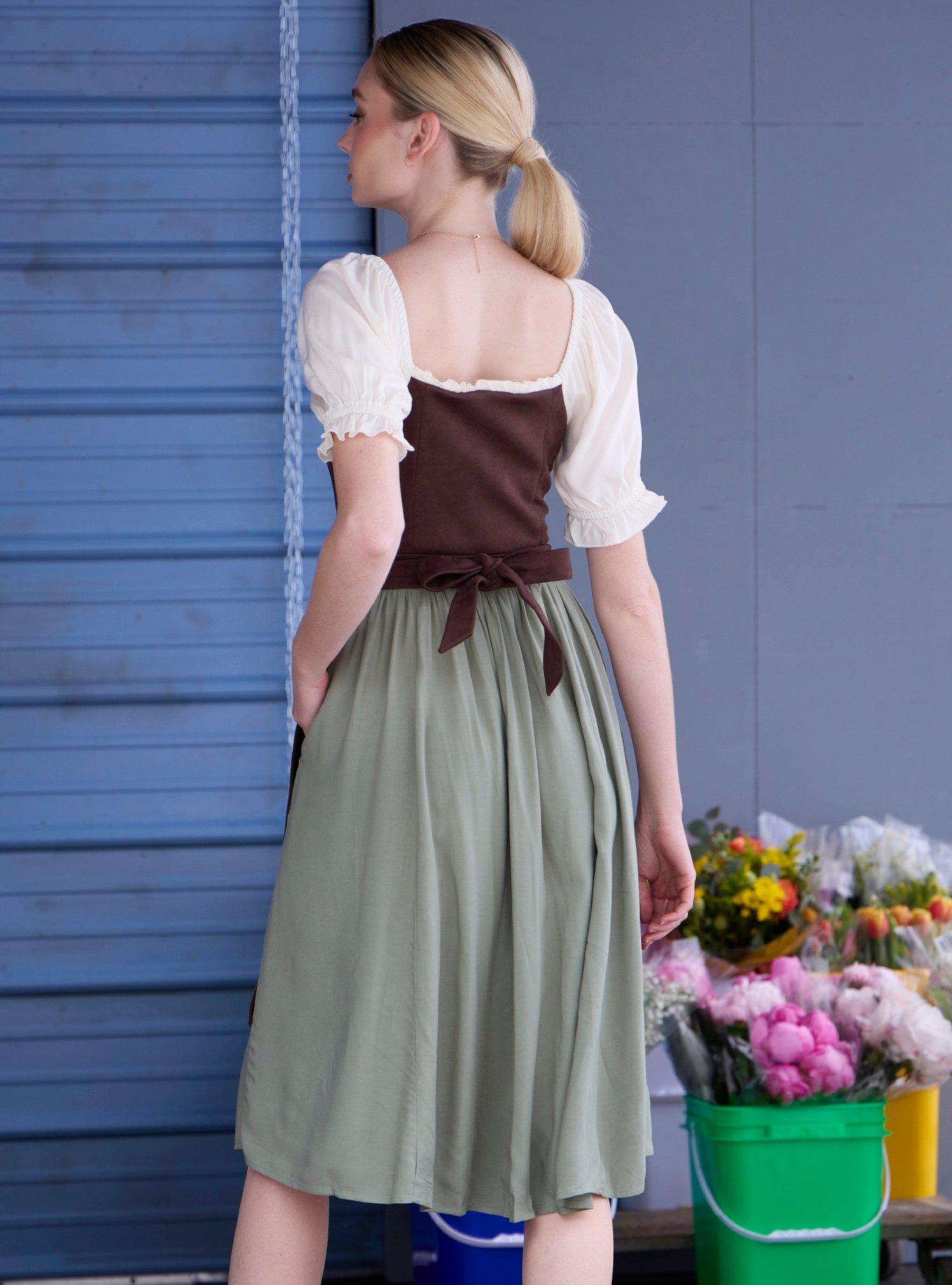 Her Universe The Lord of The Rings Hobbit Home Apron Dress Her Universe Exclusive, BLACK  WHITE, alternate - view 3
