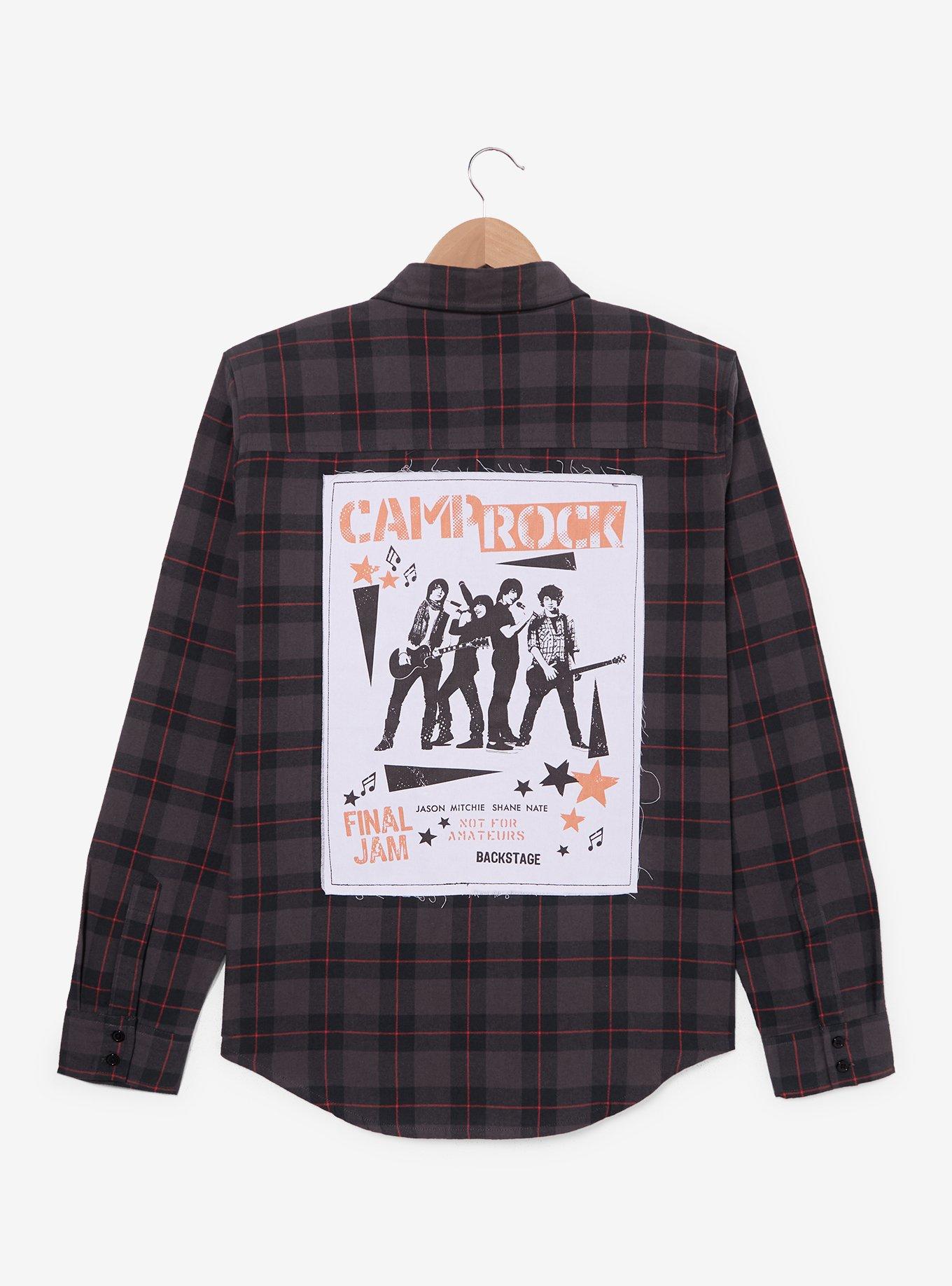 Disney Camp Rock 2: The Final Jam Women's Flannel &mdash; BoxLunch Exclusive, , hi-res