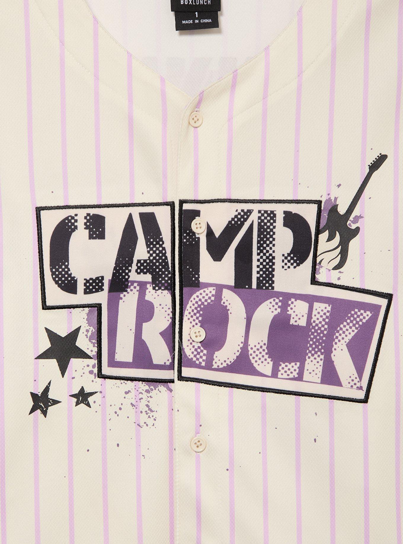 Disney Camp Rock Connect 3 Women's Plus Cropped Baseball Jersey - BoxLunch Exclusive