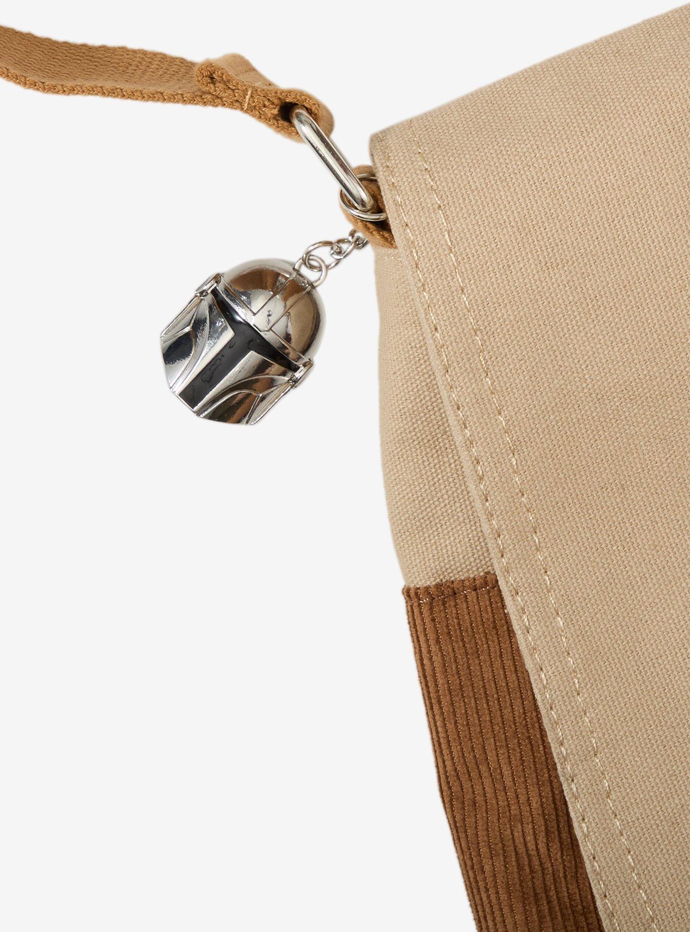 Star Wars The Mandalorian And Grogu Corduroy Messenger Bag, , alternate