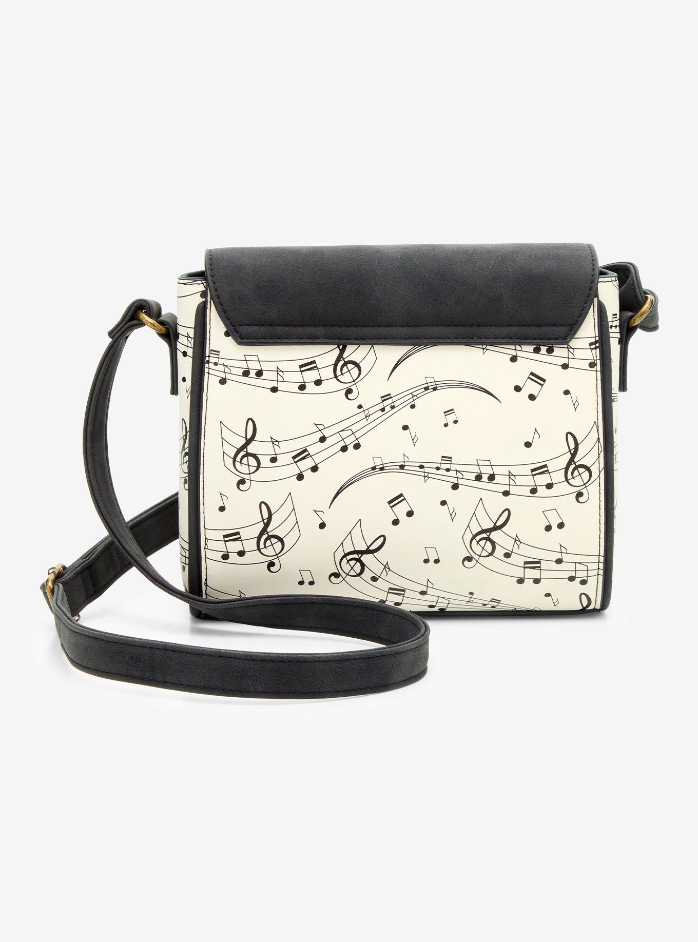 Musical Note Crossbody Bag, , alternate