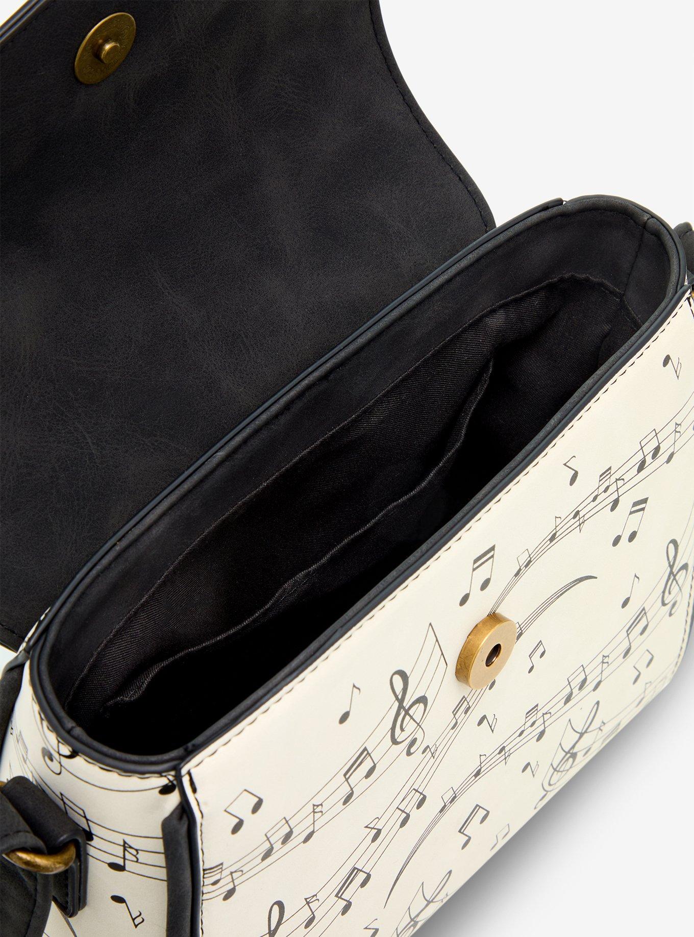 Musical Note Crossbody Bag, , alternate