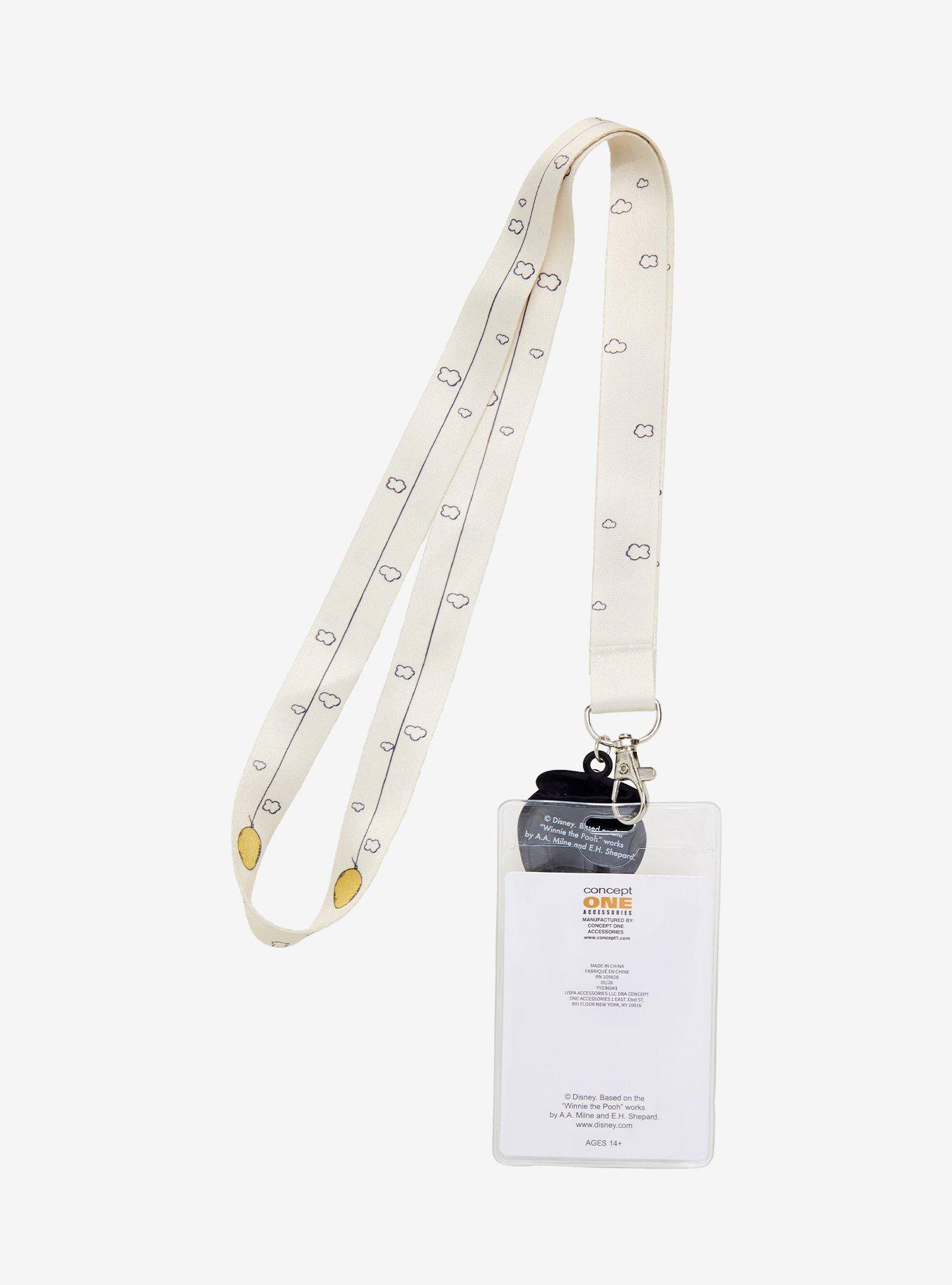 Disney Winnie the Pooh Up Up & Away Allover Print Lanyard, , hi-res
