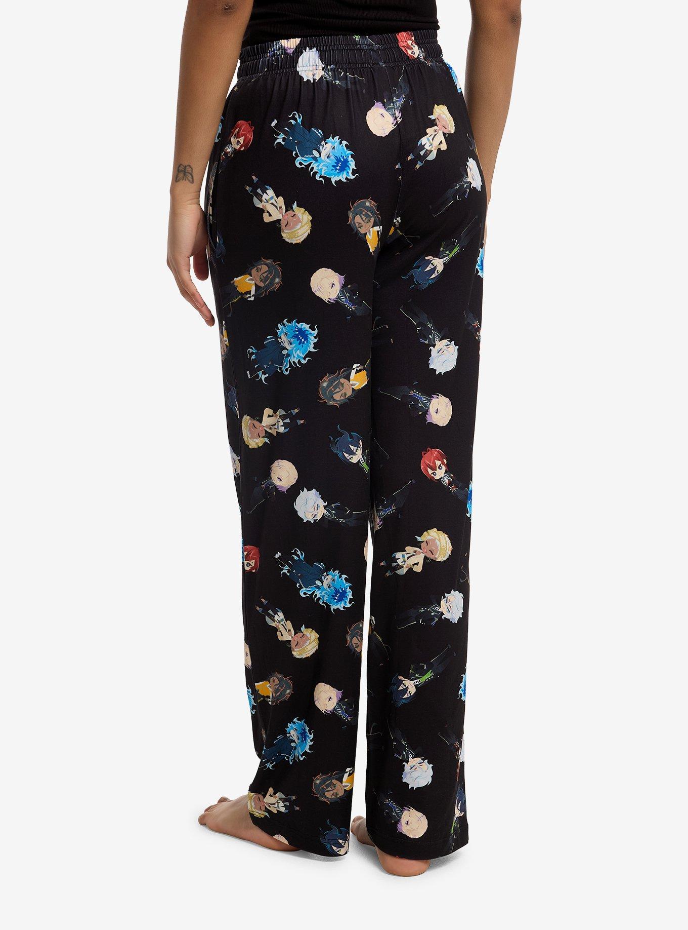Disney Twisted-Wonderland Chibi Housewardens Pajama Pants, , hi-res