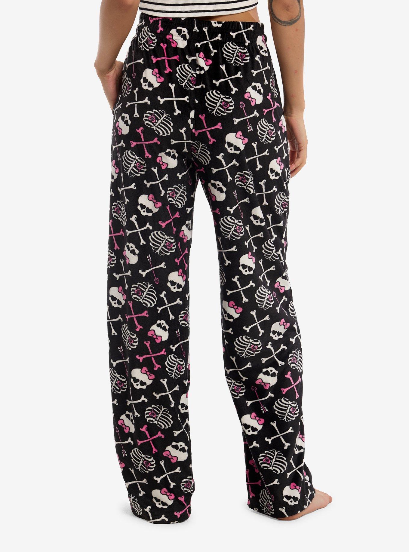 Monster High Bones Fuzzy Pajama Pants, , hi-res