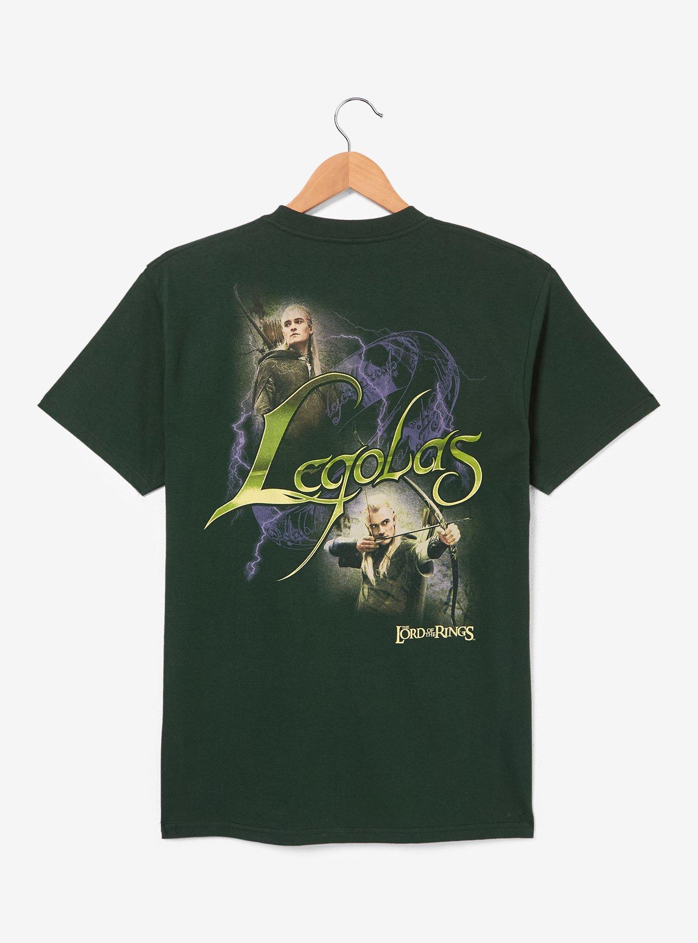The Lord of the Rings Legolas Graphic Women's T-Shirt - BoxLunch Exclusive, , hi-res