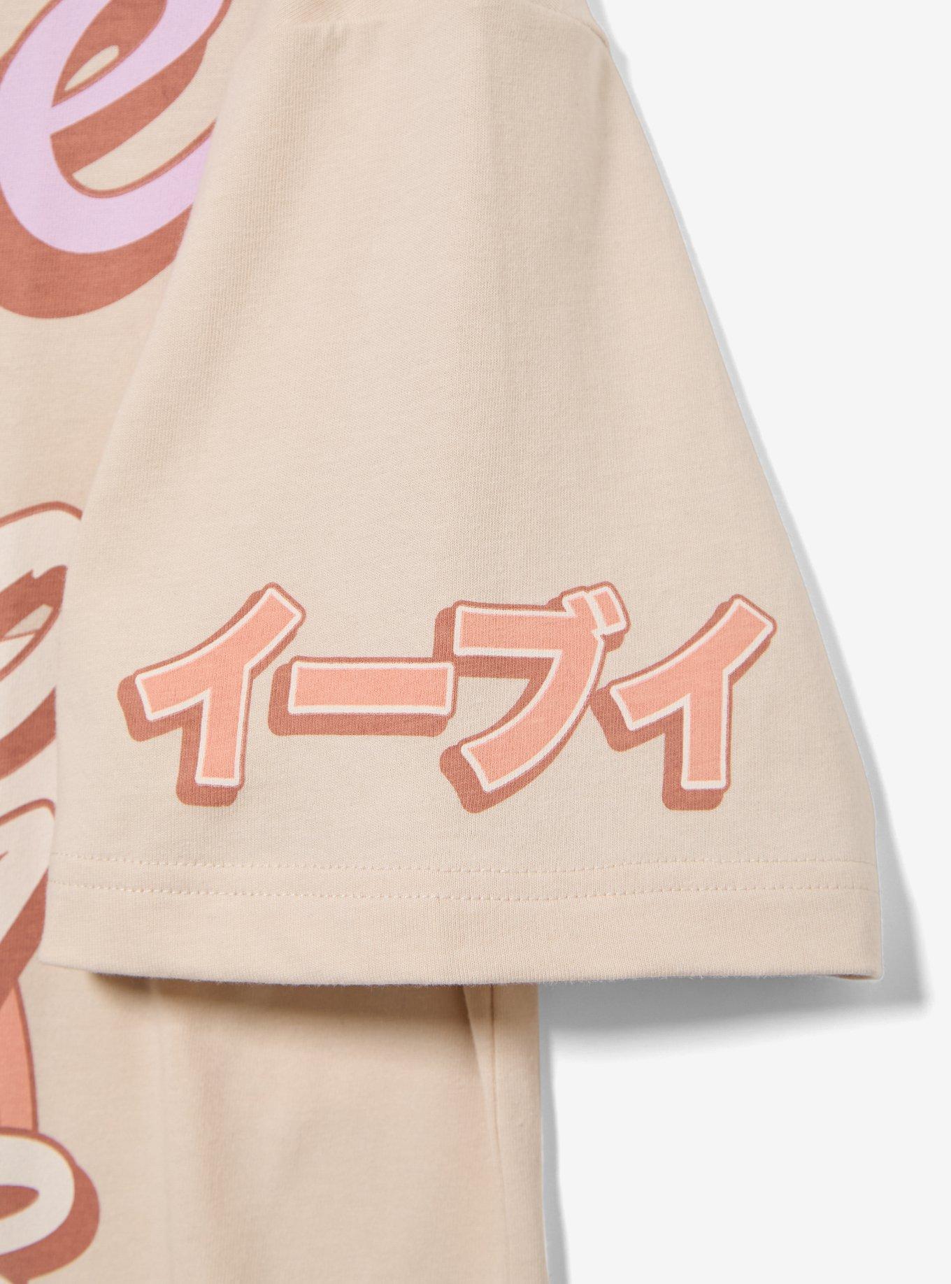 Pok&eacute;mon Eevee Jumbo Print Women's T-Shirt - BoxLunch Exclusive, MULTI, alternate