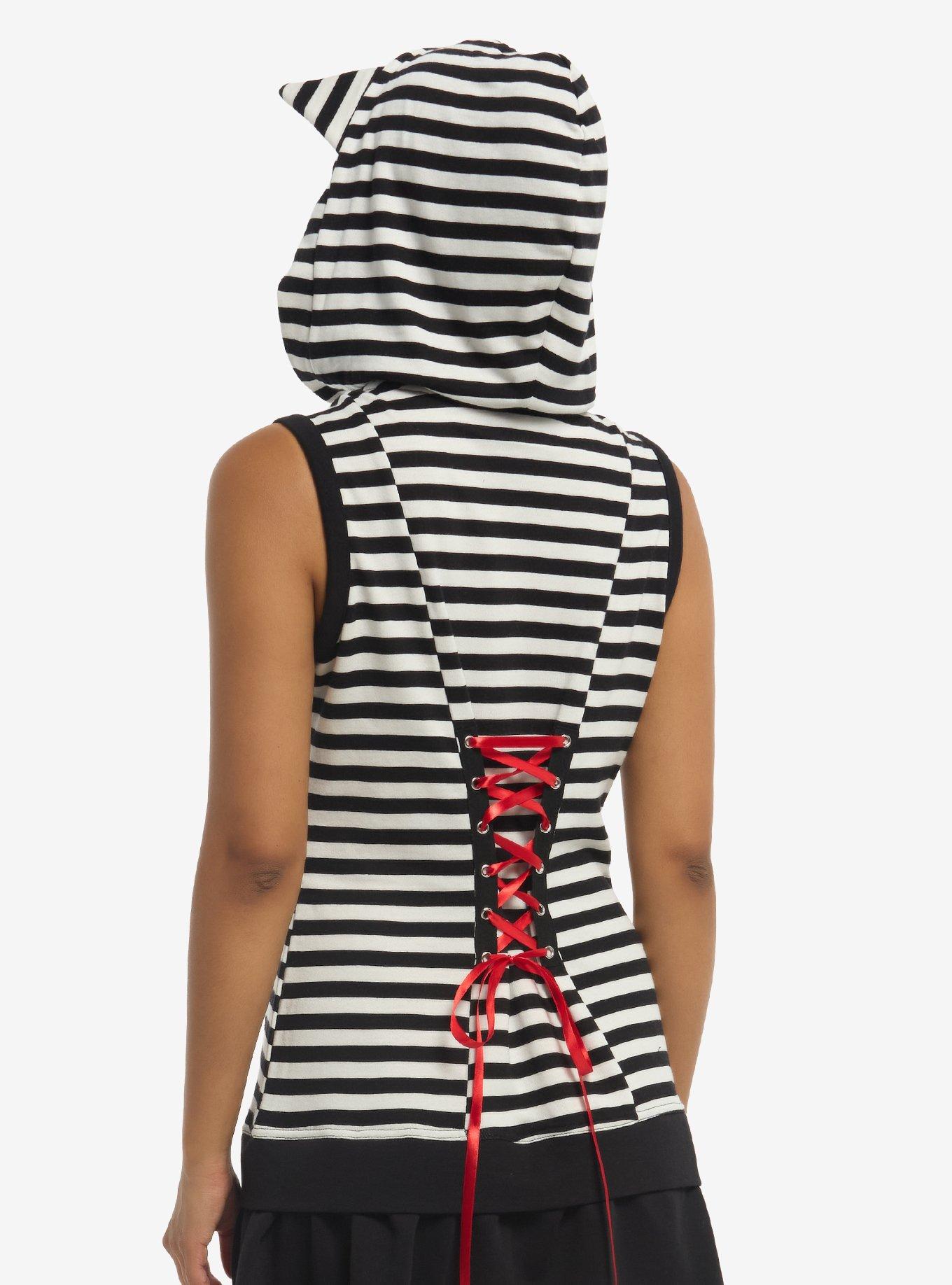 Skelanimals Stripe Hoodie Dress, , hi-res