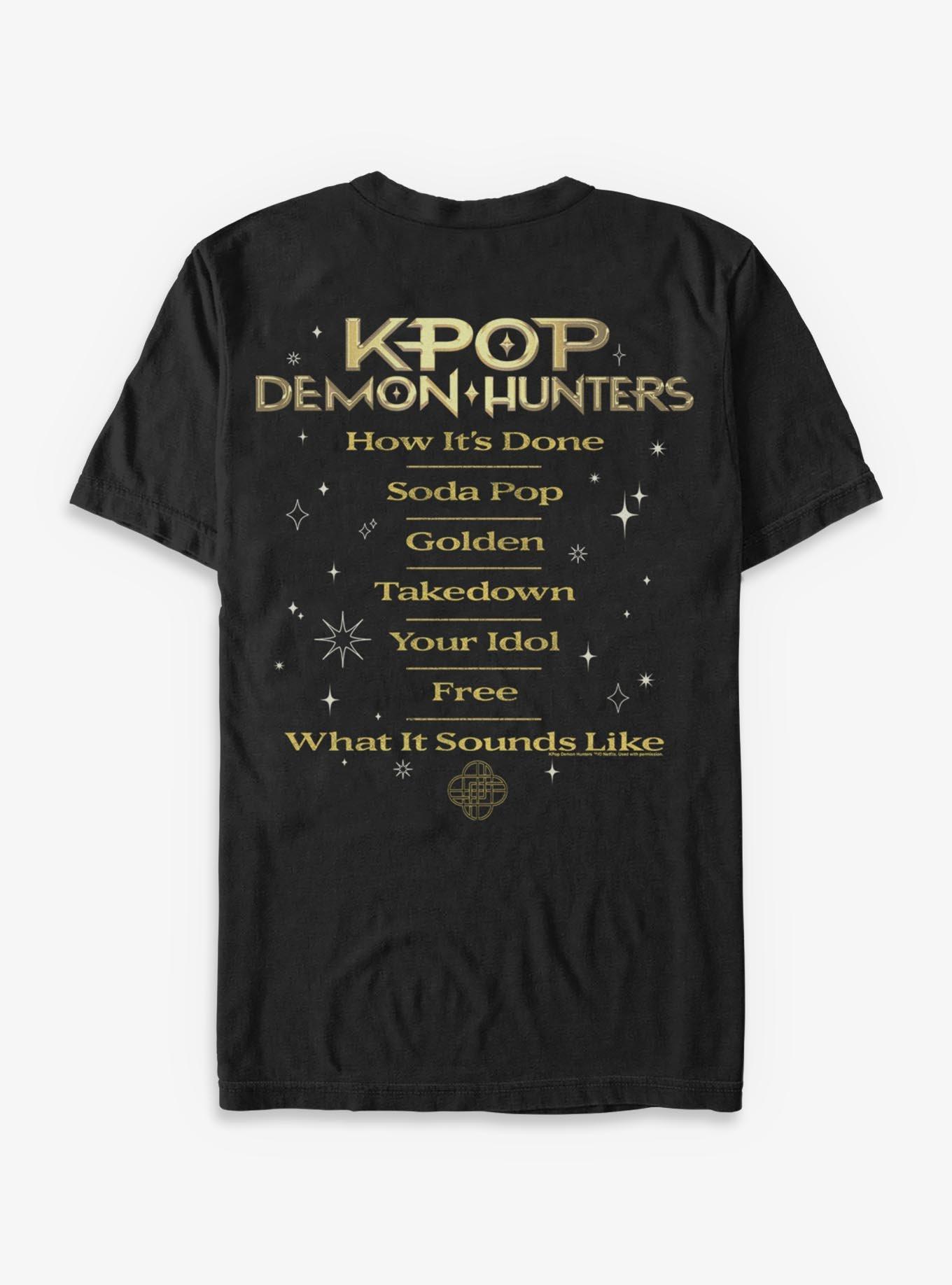 KPop Demon Hunters Huntrix Golden Trio T-Shirt, , hi-res