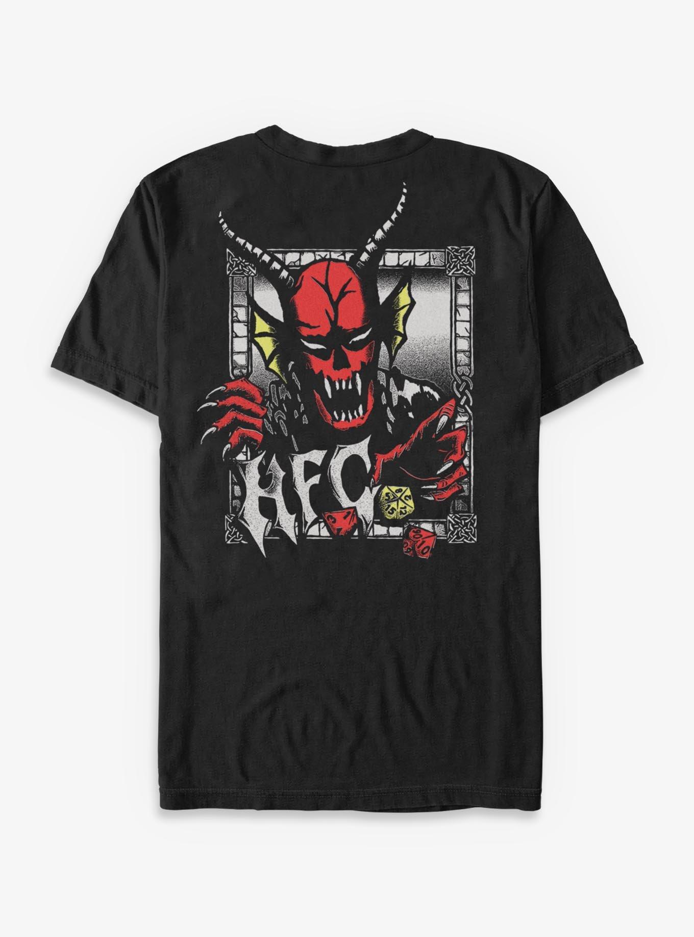 Stranger Things? Hellfire Club Flame Icon T-Shirt, , hi-res