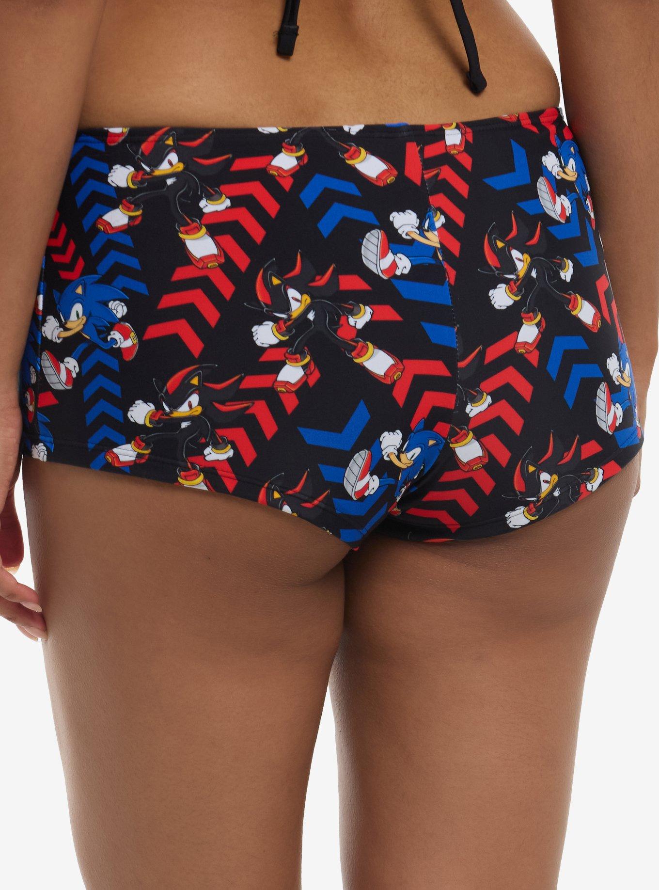 Sonic The Hedgehog Duo Swim Bottoms, MULTI, alternate