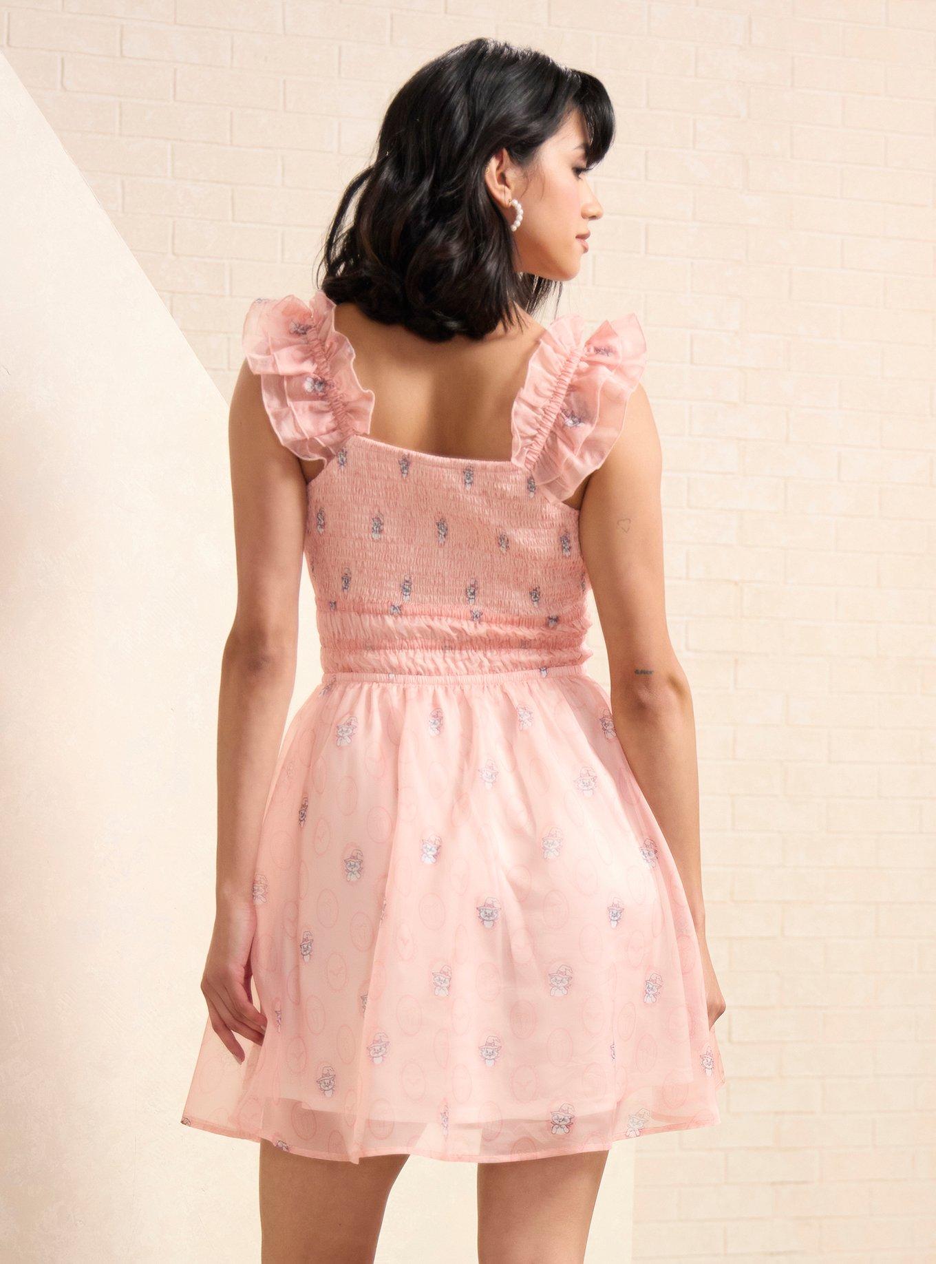 Disney The Aristocats Marie Halloween Dress - BoxLunch Exclusive, PINK, alternate - view 3