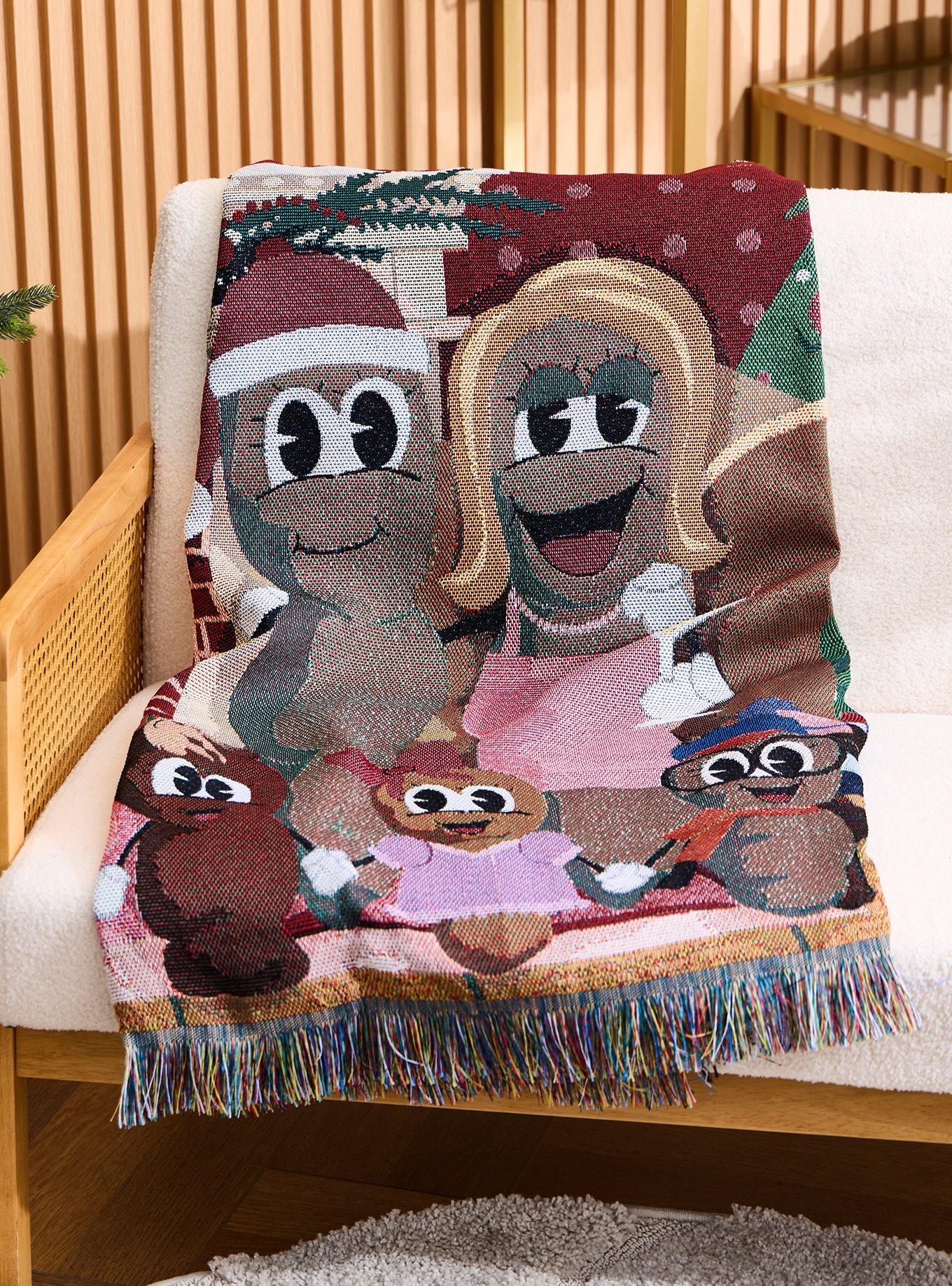 South Park Hankey Family Holiday Tapestry Throw - BoxLunch Exclusive, , alternate - view 2