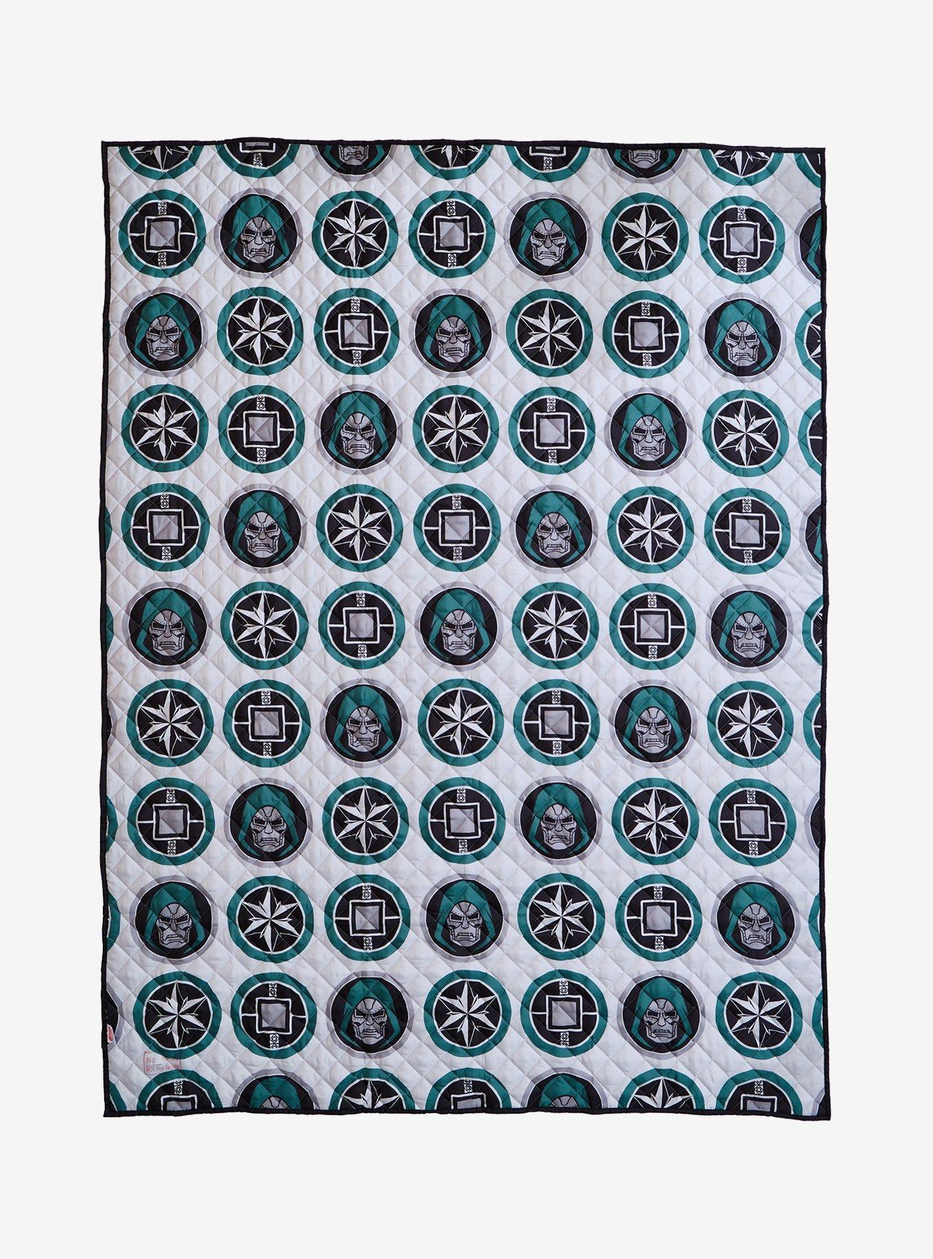 Marvel Avengers: Doomsday Retro Quilted Reversible Blanket &mdash; BoxLunch Exclusive, , alternate - view 3