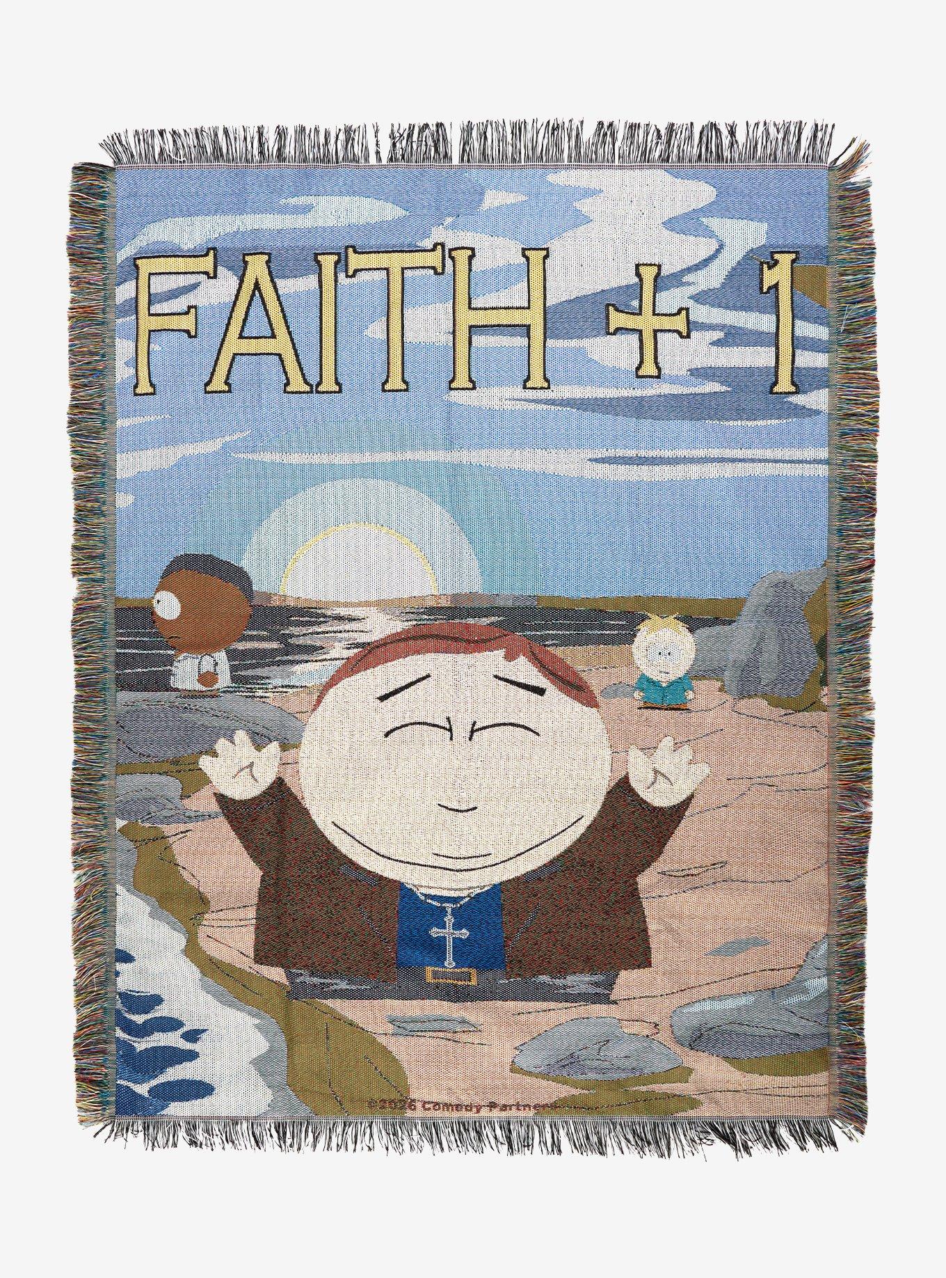 South Park Faith + 1 Tapestry Throw - BoxLunch Exclusive, , hi-res