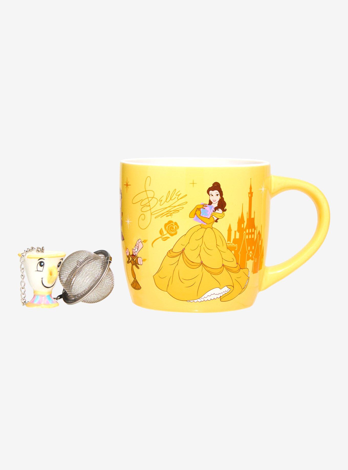 Disney Beauty and The Beast Belle Mug & Chip Tea Infuser Set, , hi-res