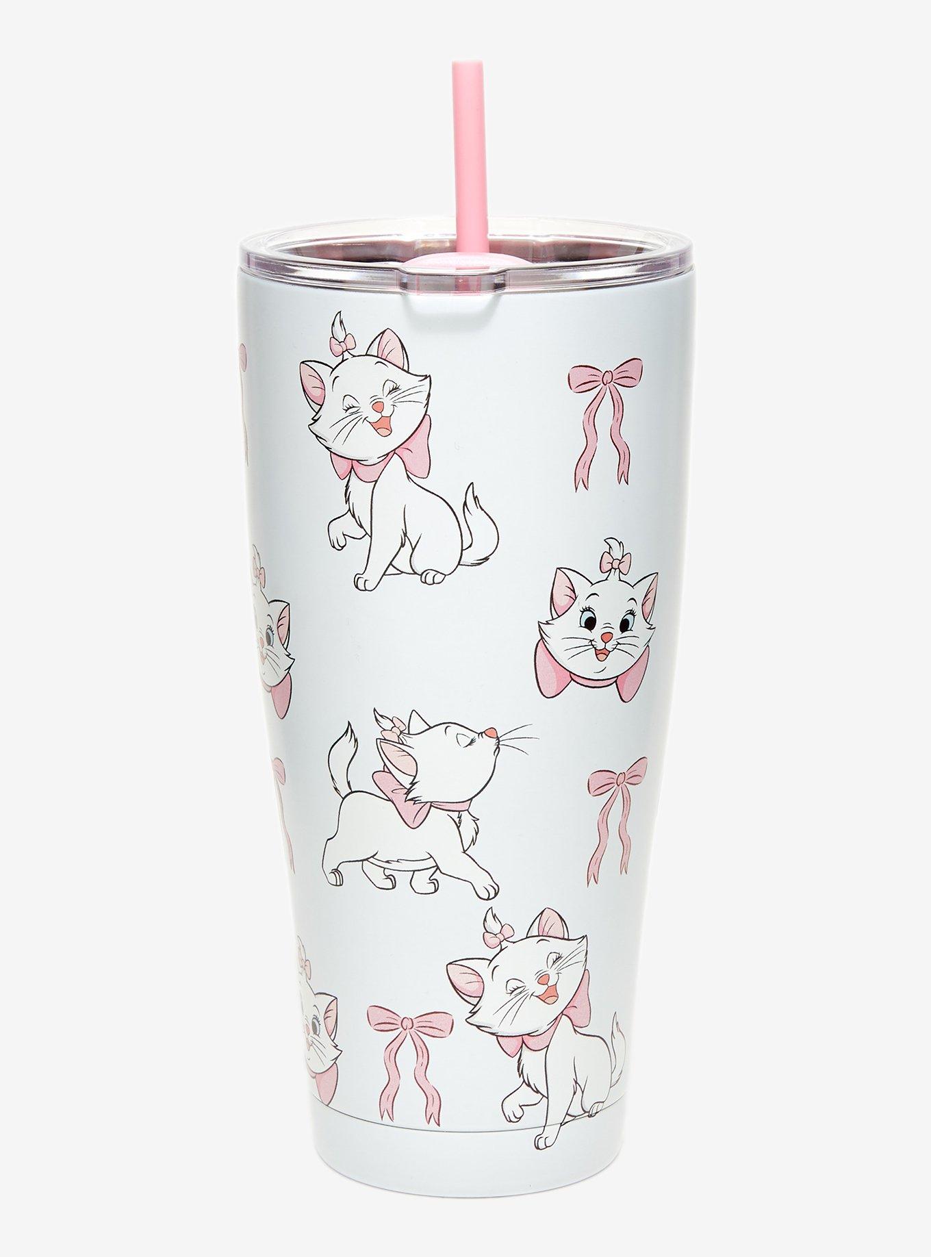 Disney The Aristocats Marie Allover Print Stainless Steel Tumbler
