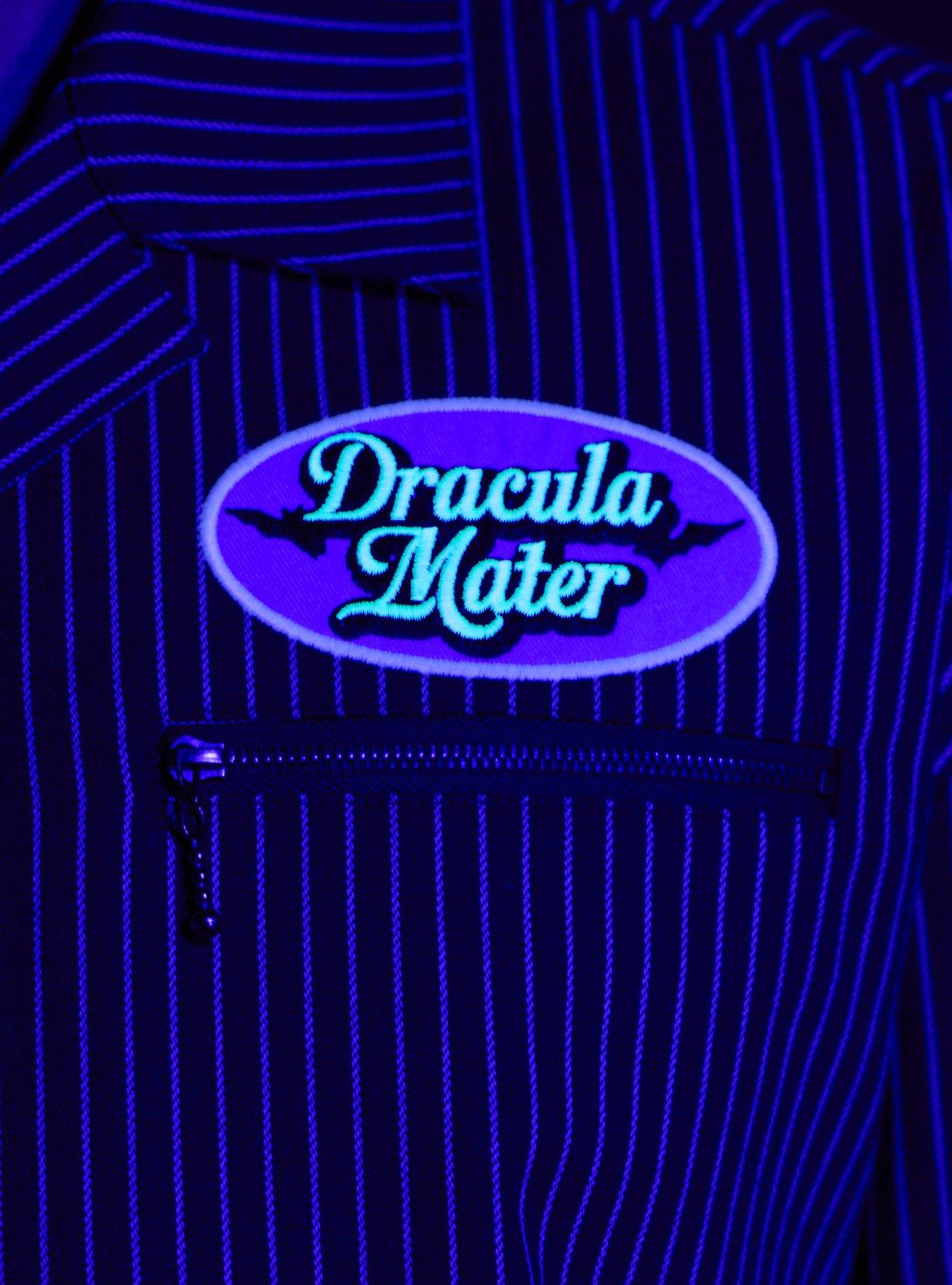 Disney Pixar Cars Dracula Mater Striped Mechanic Woven T-Shirt - BoxLunch Exclusive, BLACK, alternate - view 4