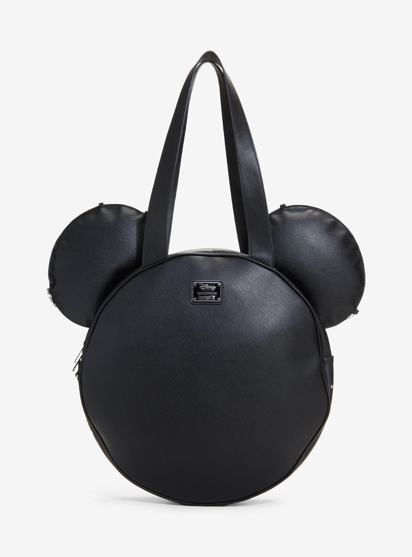 Loungefly Disney Minnie Mouse Studs & Chains Figural Tote Bag, , alternate - view 3