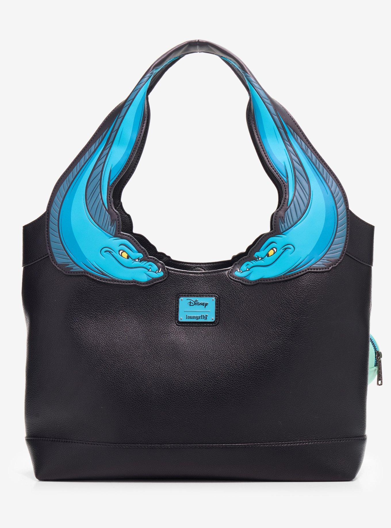 Loungefly Disney The Little Mermaid Flotsam & Jetsam Tote Bag With Coin Purse, , alternate - view 3
