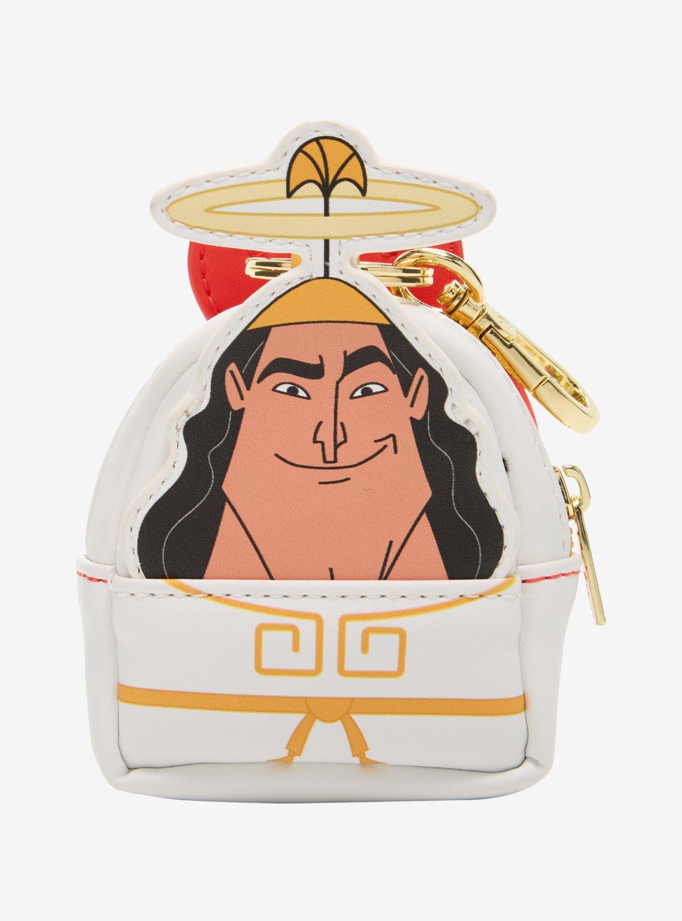 Loungefly Disney The Emperor's New Groove Kronk Devil & Angel Coin Purse Bag Charm, , alternate - view 3