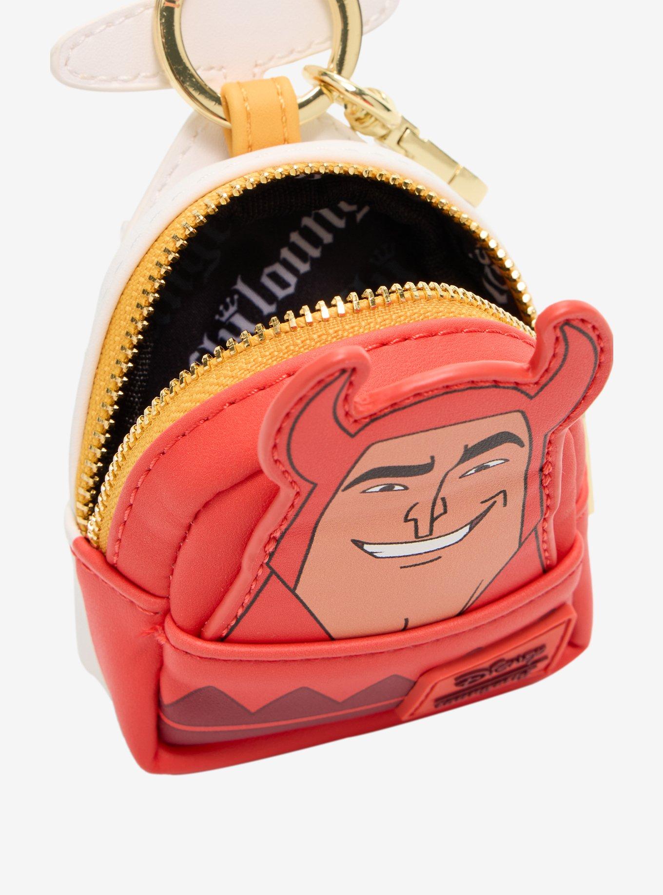 Loungefly Disney The Emperor's New Groove Kronk Devil & Angel Coin Purse Bag Charm, , alternate - view 4