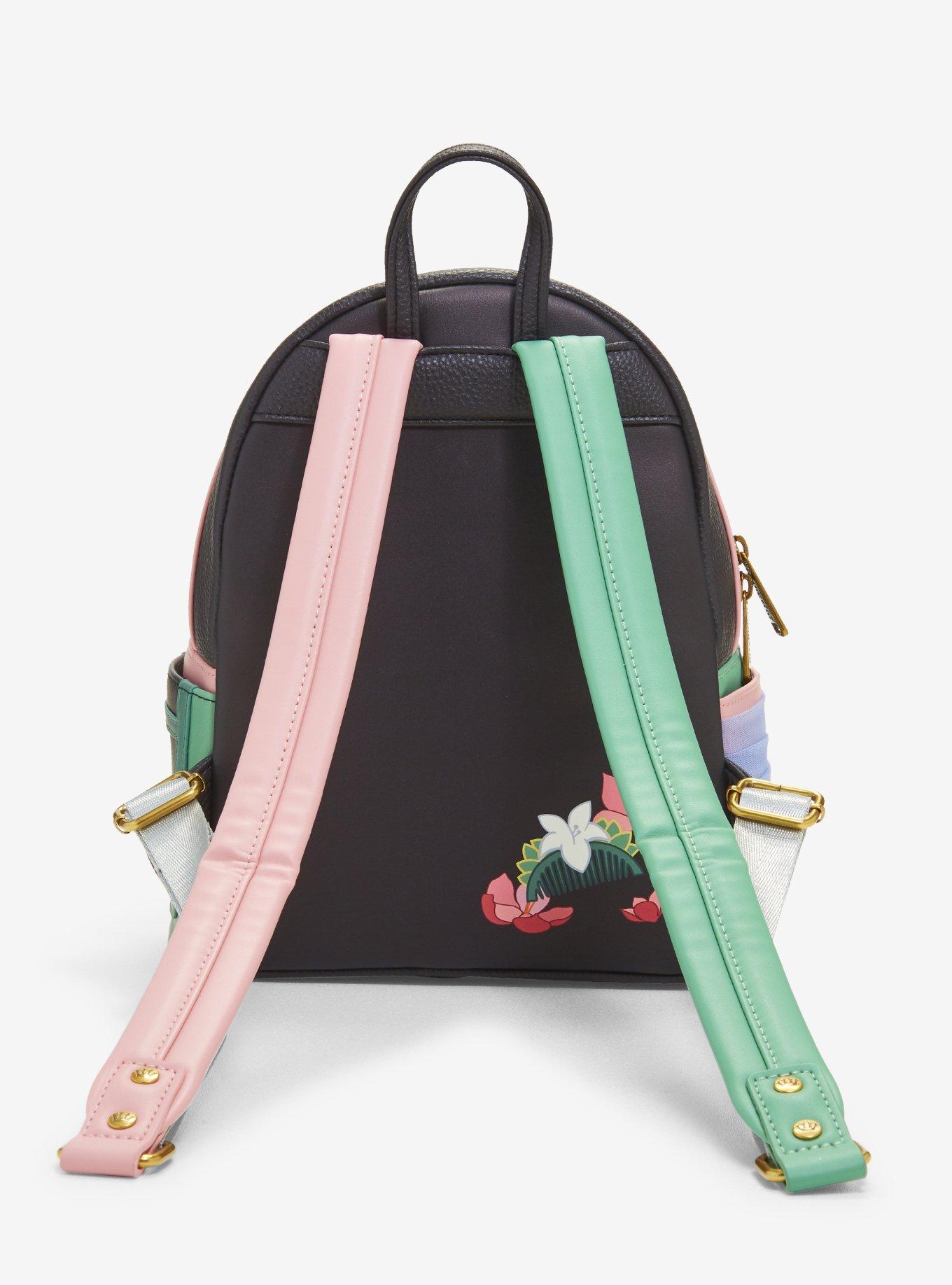 Loungefly Disney Mulan Split Outfit Mini Backpack, , alternate - view 3