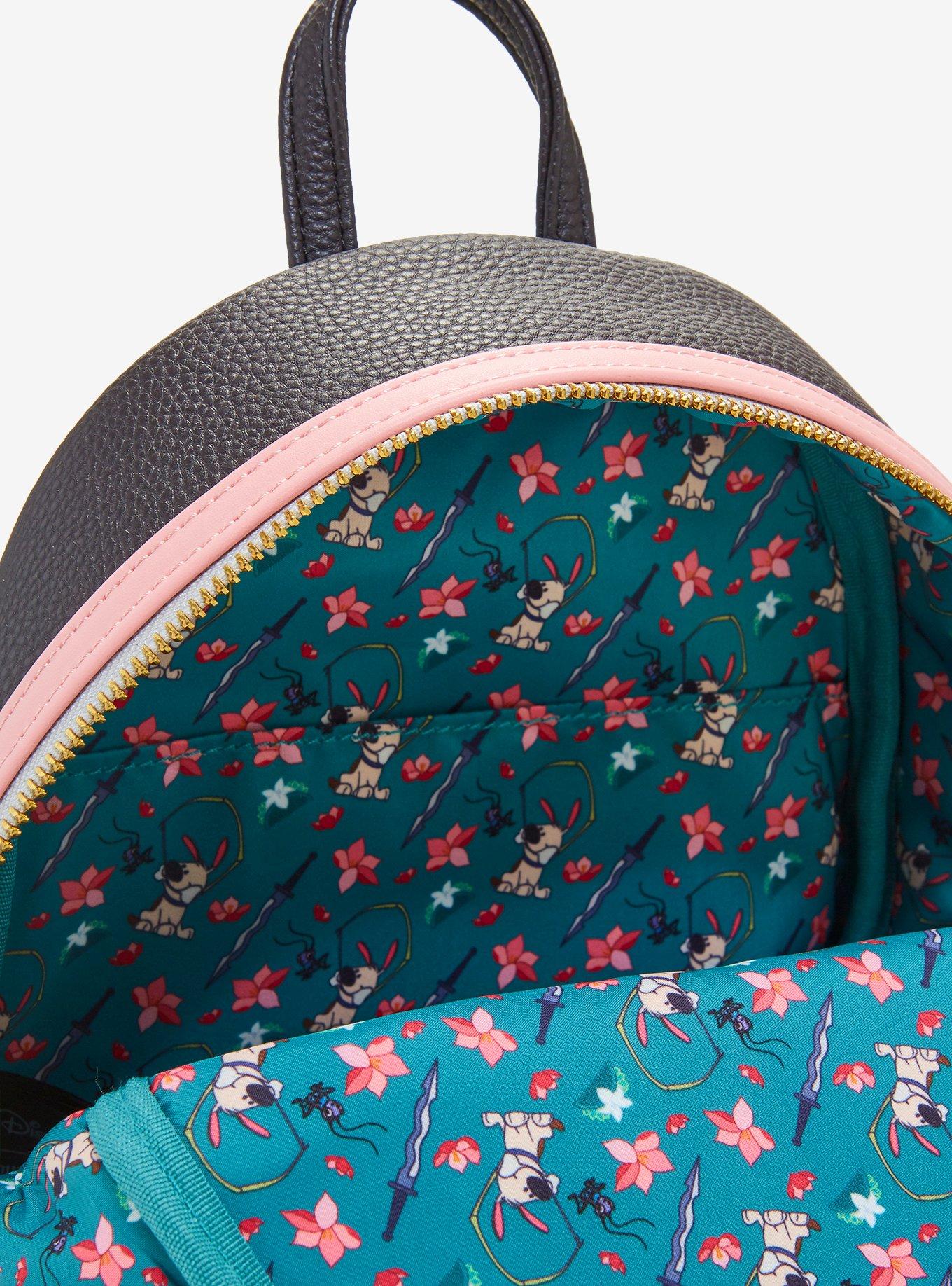 Loungefly Disney Mulan Split Outfit Mini Backpack, , alternate - view 4