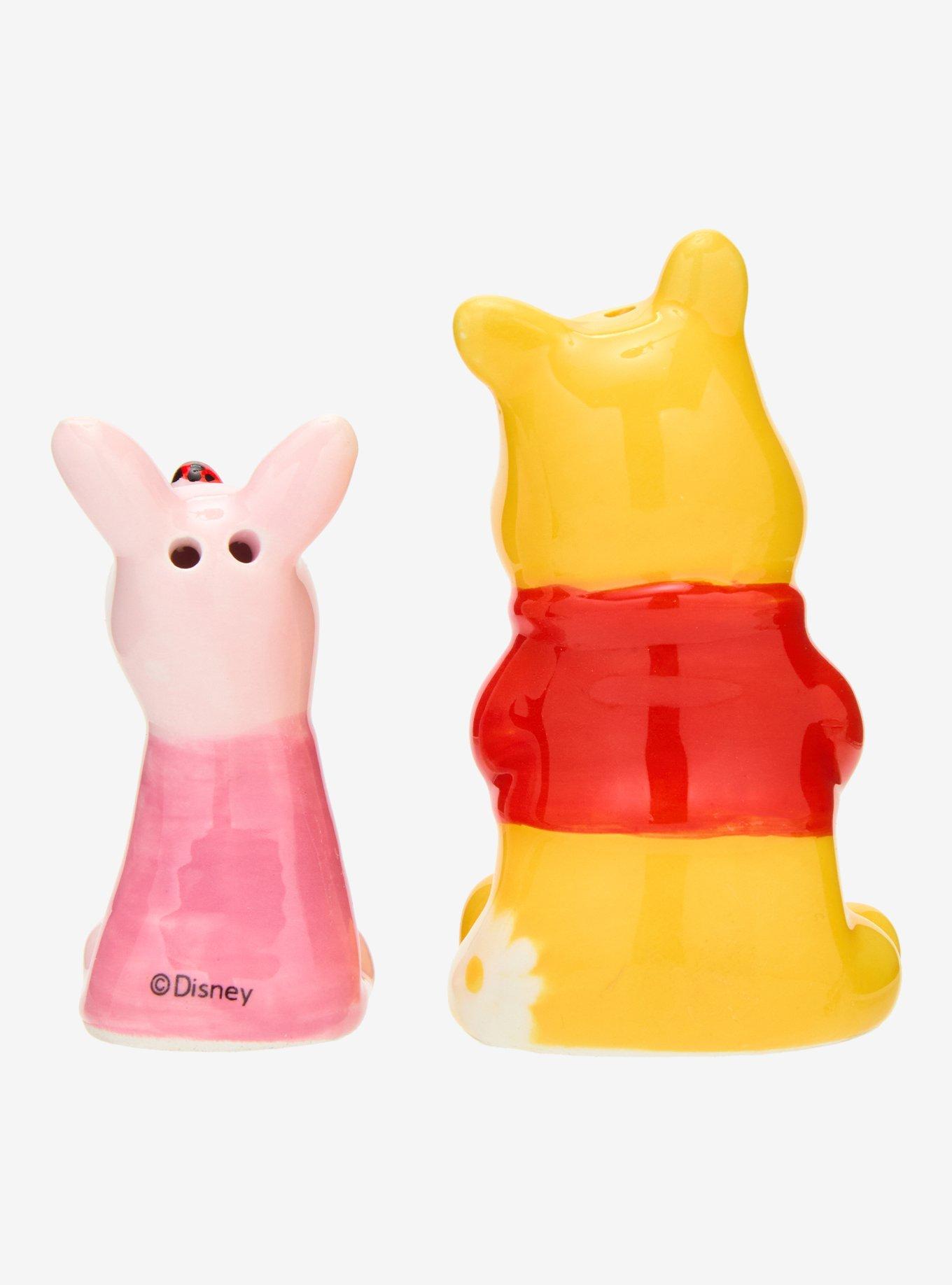 Disney Winnie the Pooh Piglet & Pooh Figural Salt and Pepper Shakers, , alternate