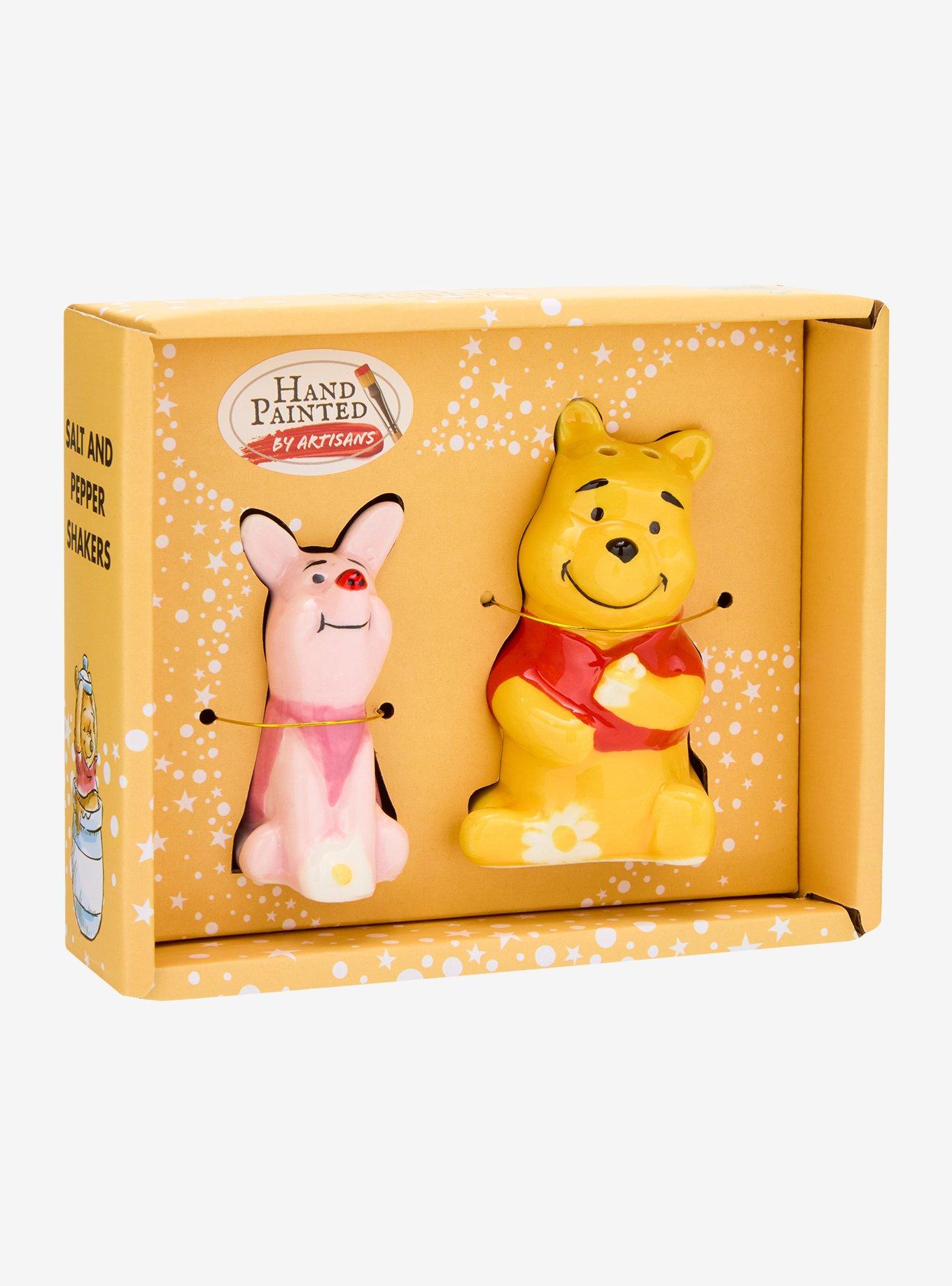 Disney Winnie the Pooh Piglet & Pooh Figural Salt and Pepper Shakers, , alternate