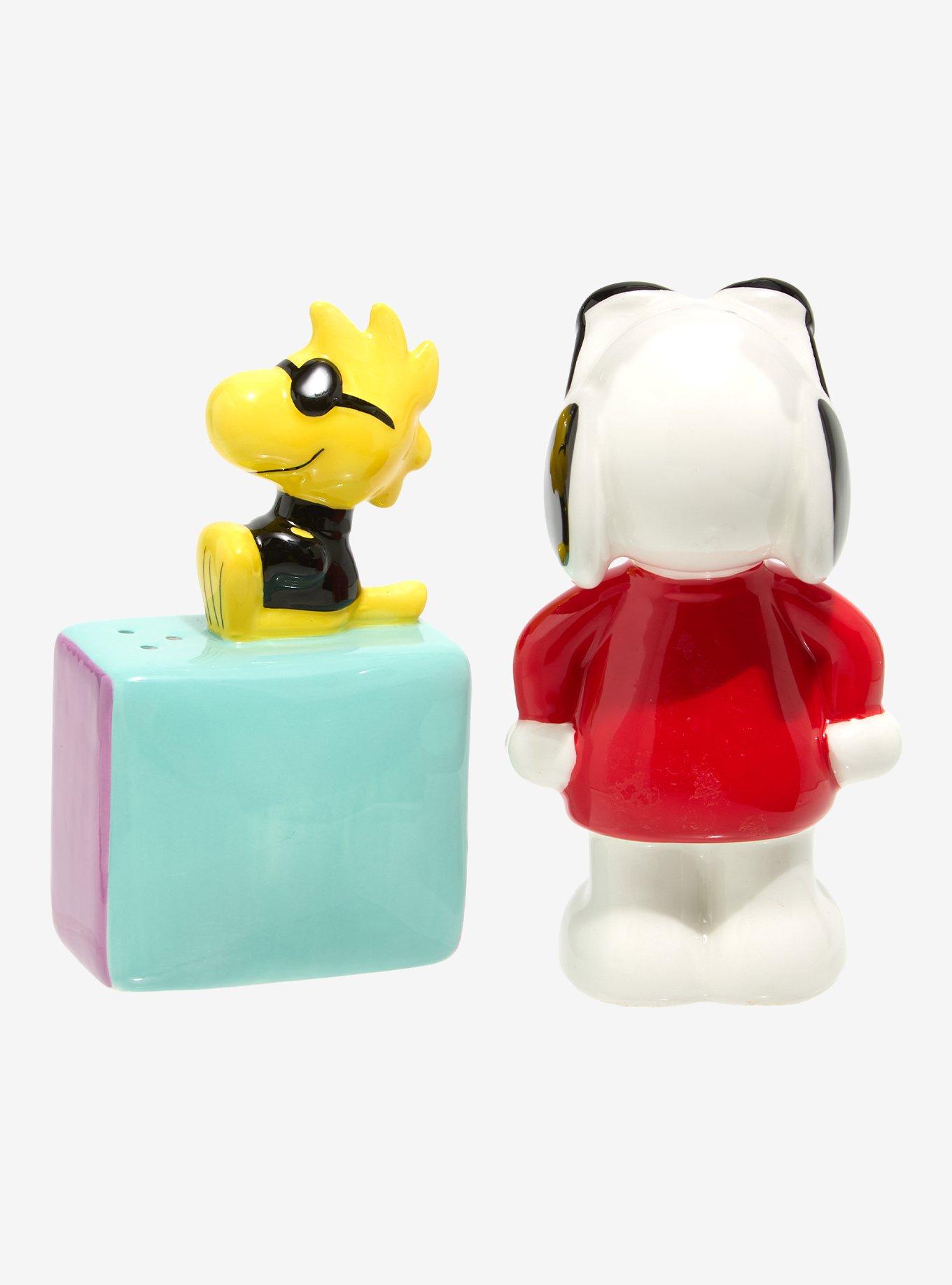 Peanuts Snoopy & Woodstock Joe Cool Salt and Pepper Shaker Set, , alternate