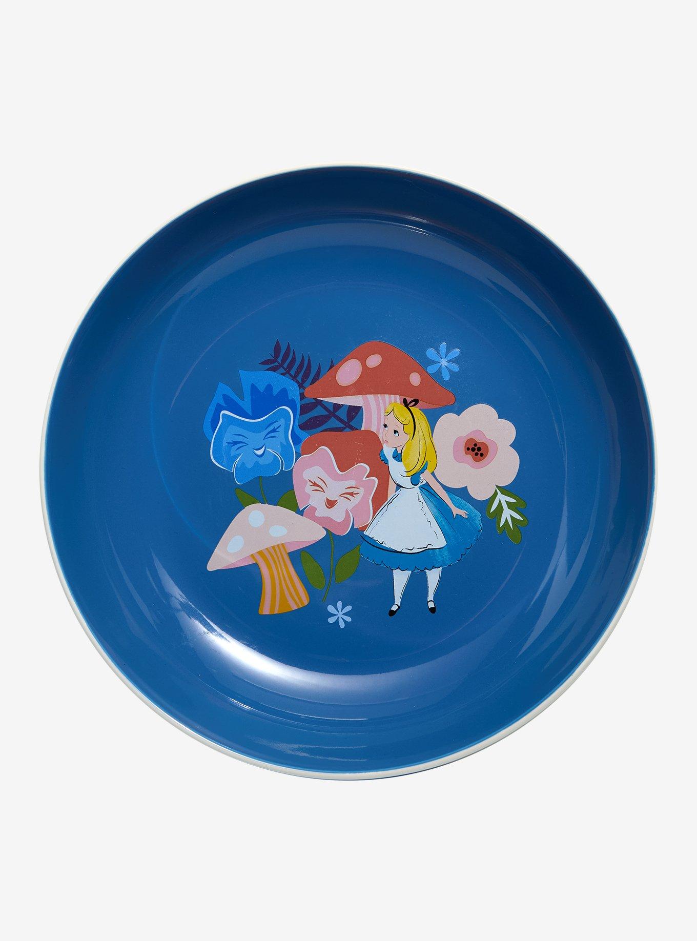 Disney Alice in Wonderland Floral Wide Bowl, , hi-res
