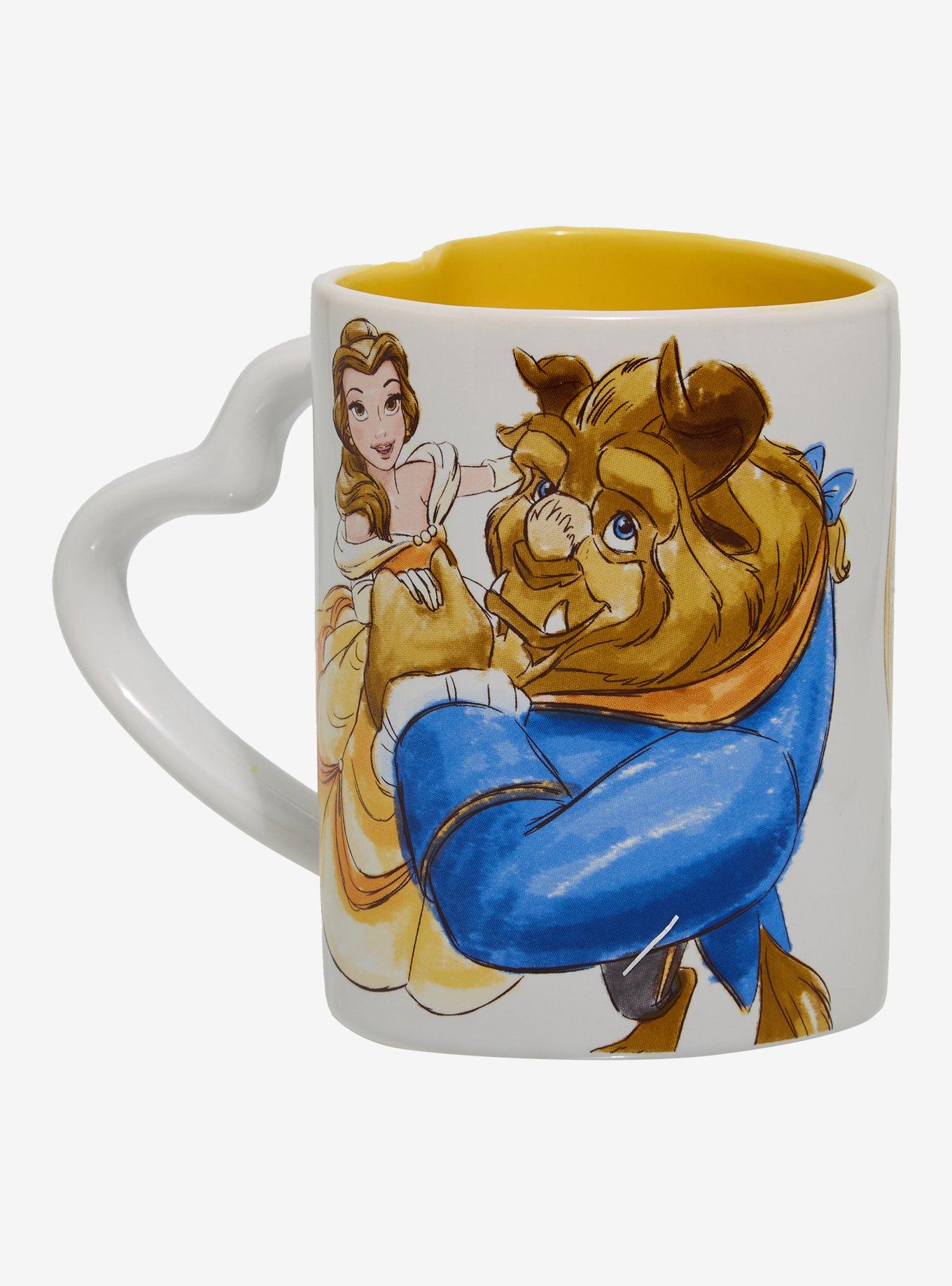 Disney Beauty and the Beast Belle & Beast Ballroom Mug, , alternate
