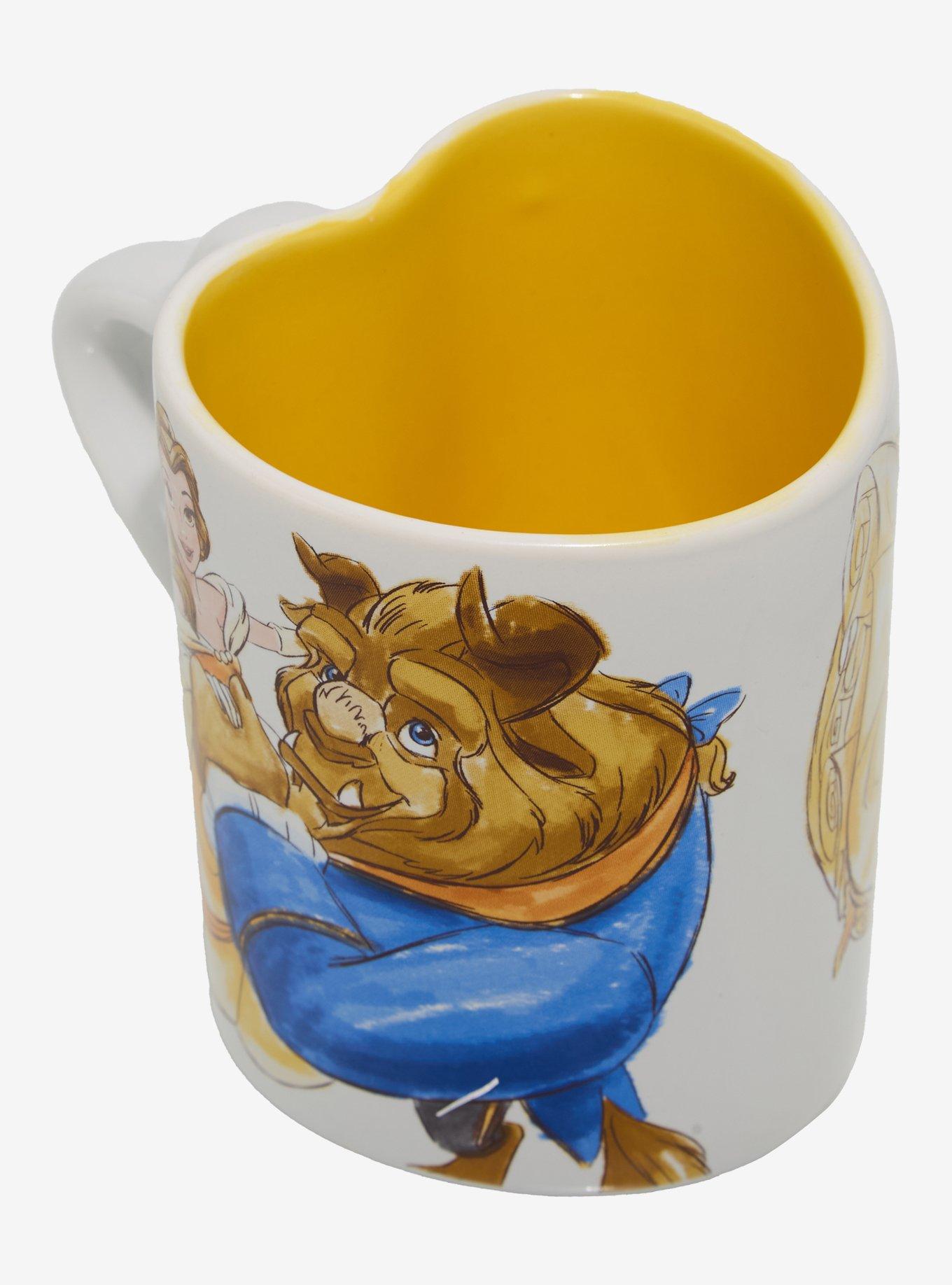 Disney Beauty and the Beast Belle & Beast Ballroom Mug, , alternate