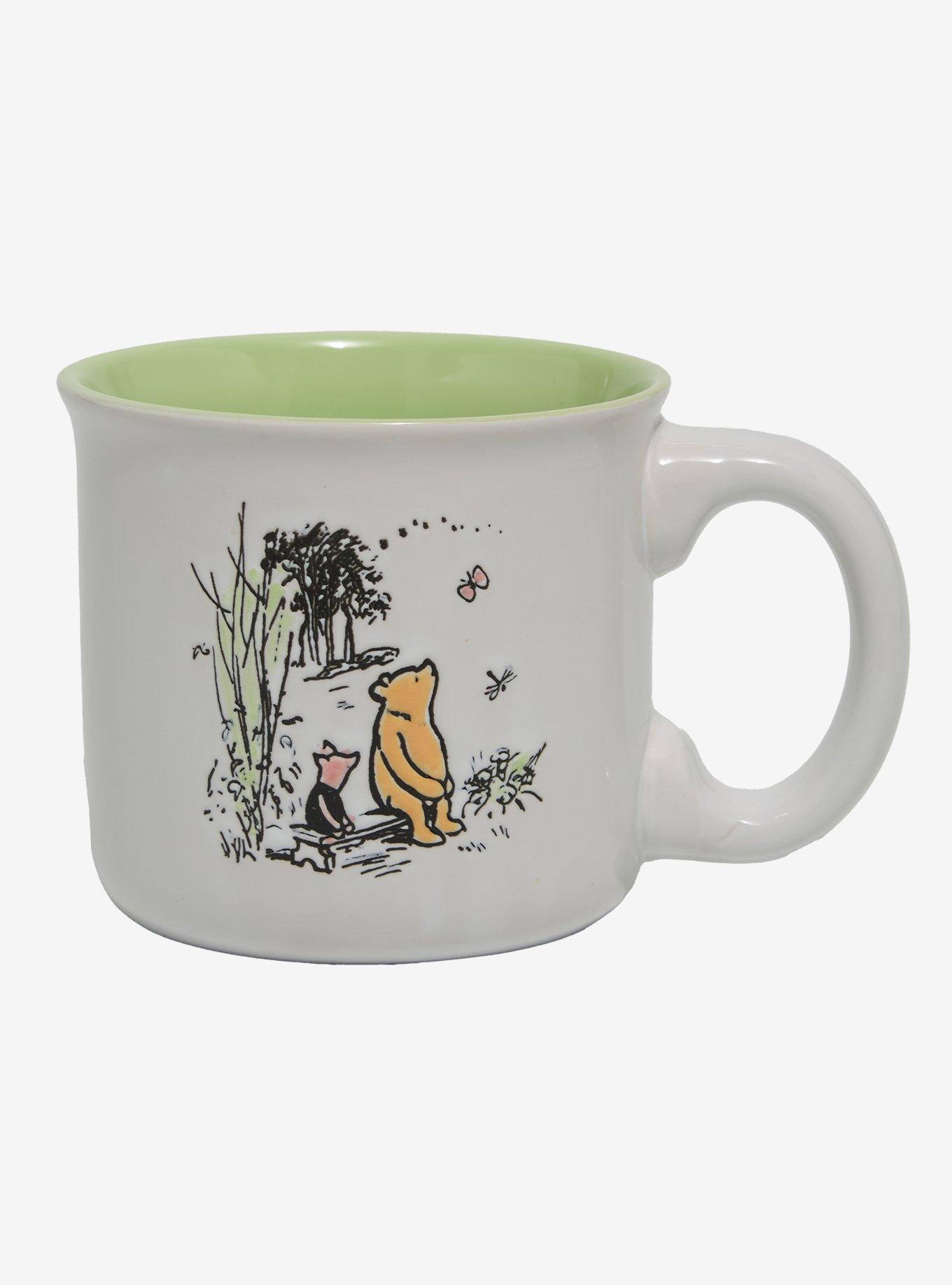 Life is Good Disney Winnie the Pooh Classic Piglet & Pooh Bear Mug, , hi-res