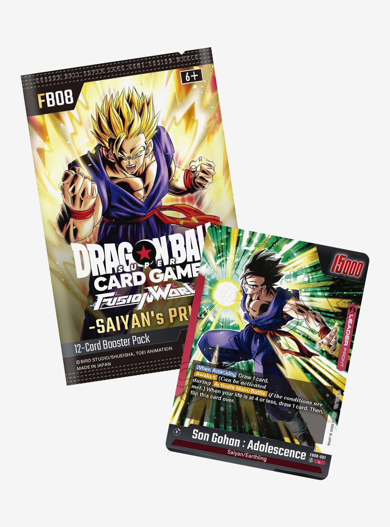 Dragon Ball Super Card Game Fusion World Saiyan's Pride Booster Pack, , hi-res