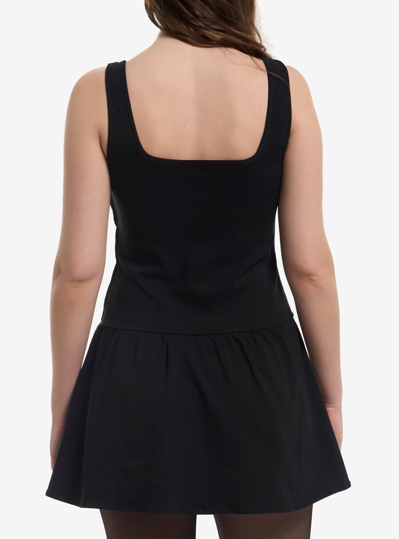 Black Skort Dress, MULTI, alternate