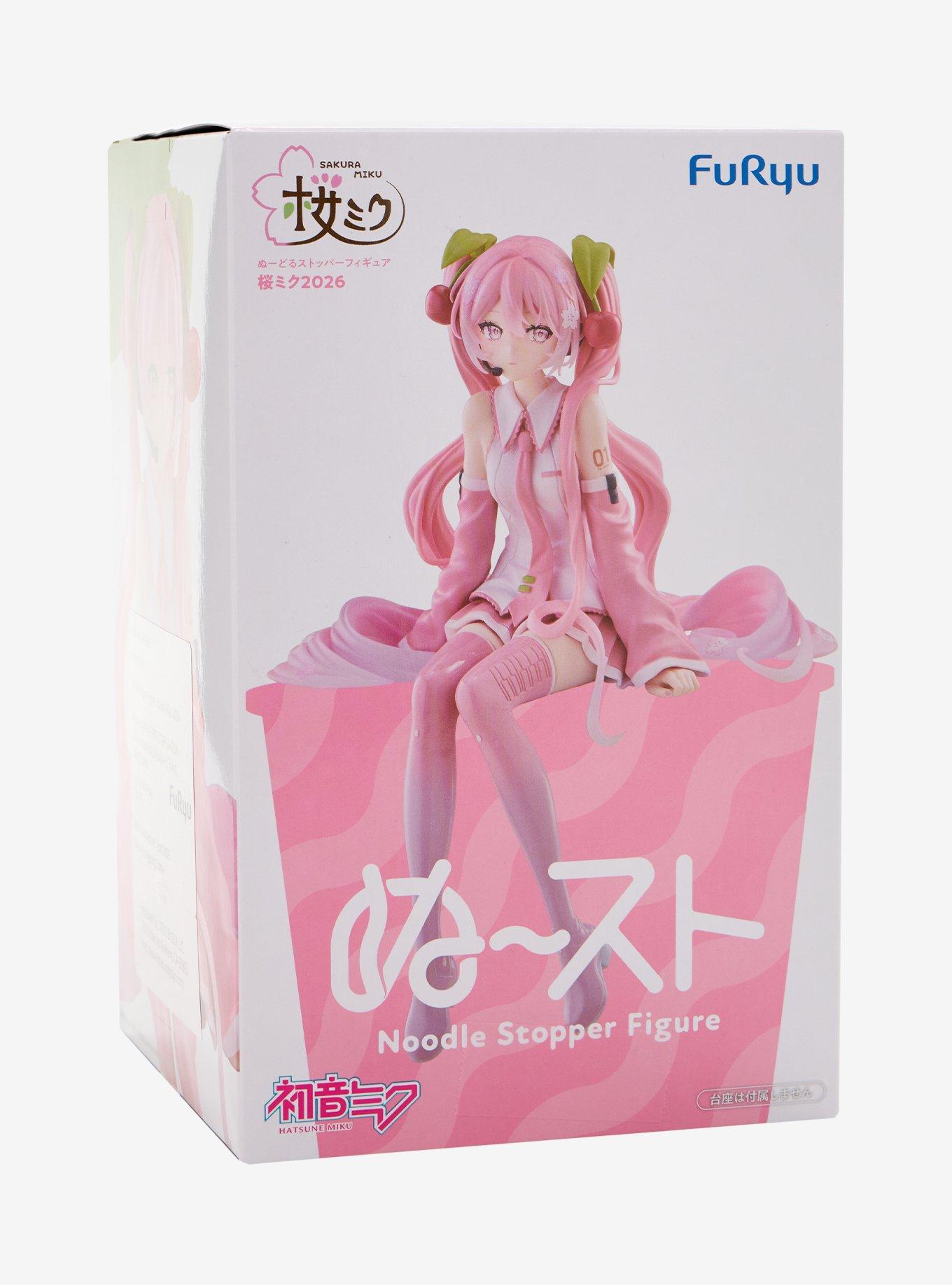 FuRyu Hatsune Miku Sakura Miku (2026 Ver.) Noodle Stopper Figure, , alternate - view 3