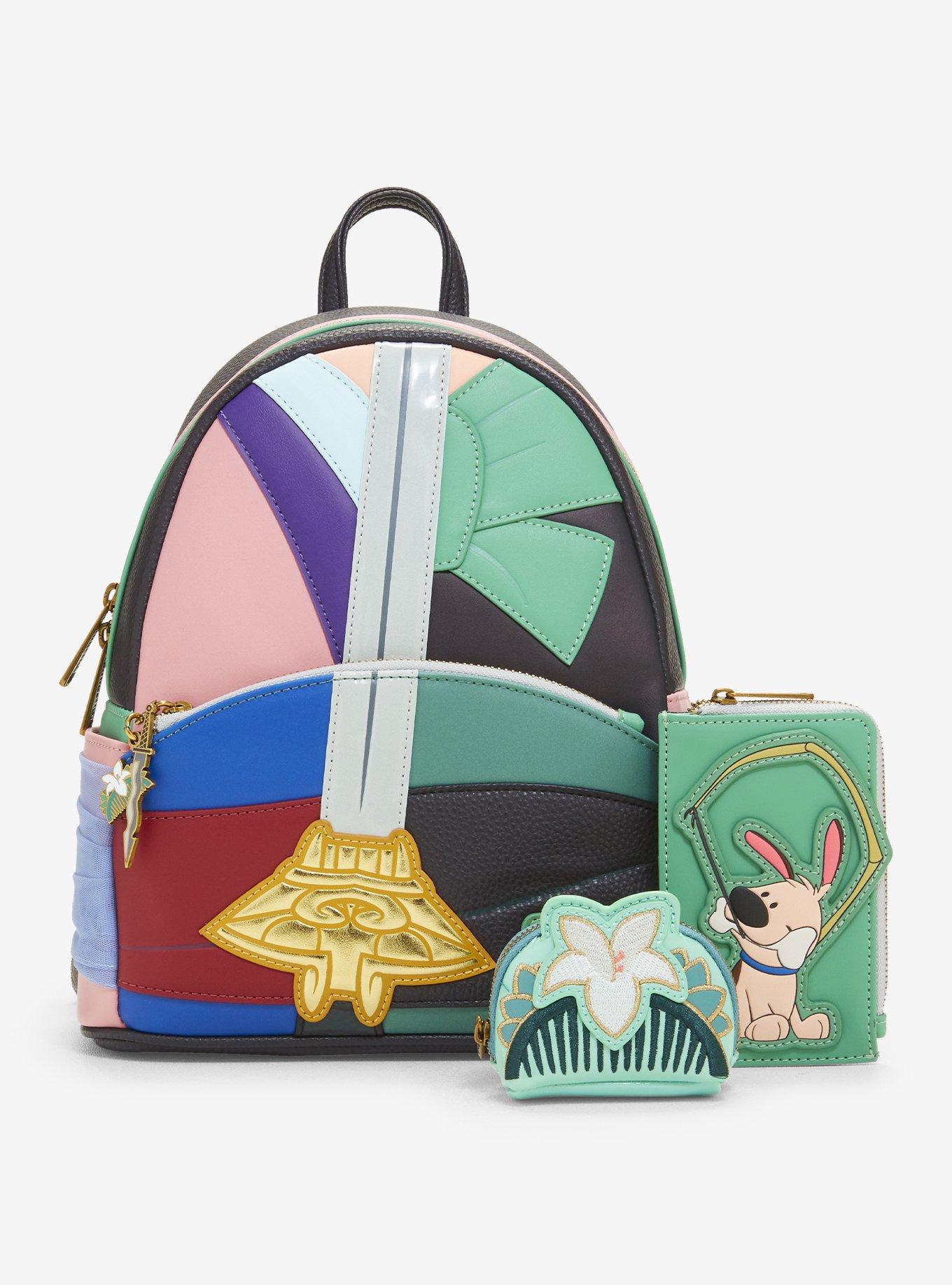 Loungefly Disney Mulan Comb Coin Purse, , alternate - view 5