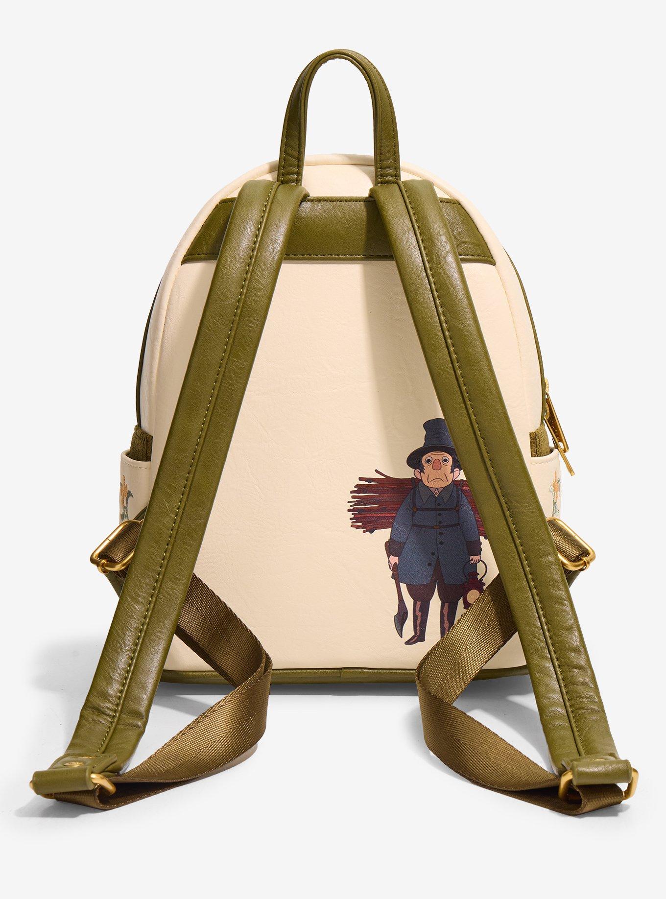 Loungefly Over The Garden Wall Group Floral Mini Backpack, , alternate - view 3
