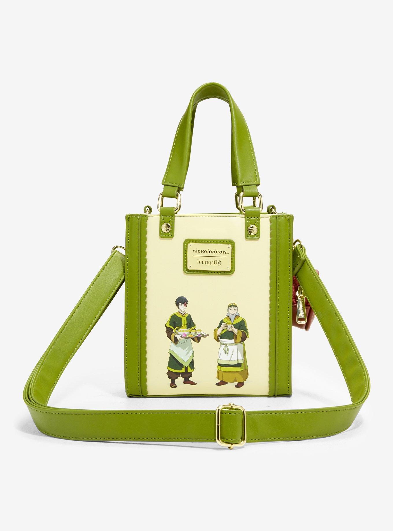 Loungefly Avatar: The Last Airbender Jasmine Dragon Crossbody Bag With Coin Purse, , alternate - view 3