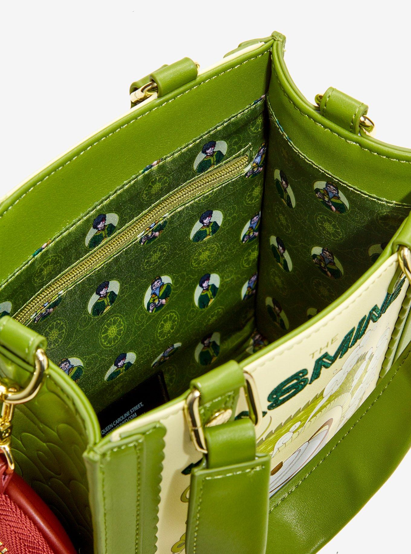 Loungefly Avatar: The Last Airbender Jasmine Dragon Crossbody Bag With Coin Purse, , alternate - view 4