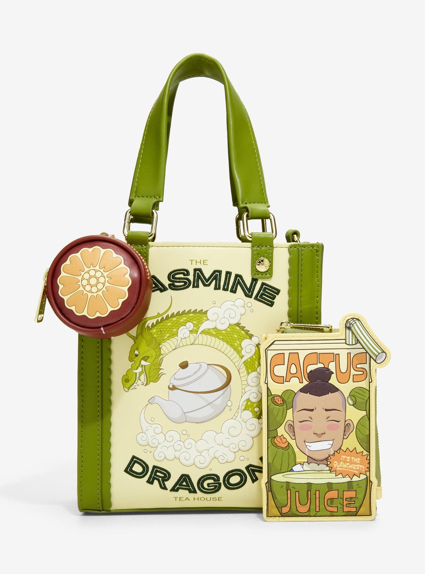 Loungefly Avatar: The Last Airbender Jasmine Dragon Crossbody Bag With Coin Purse, , alternate - view 5
