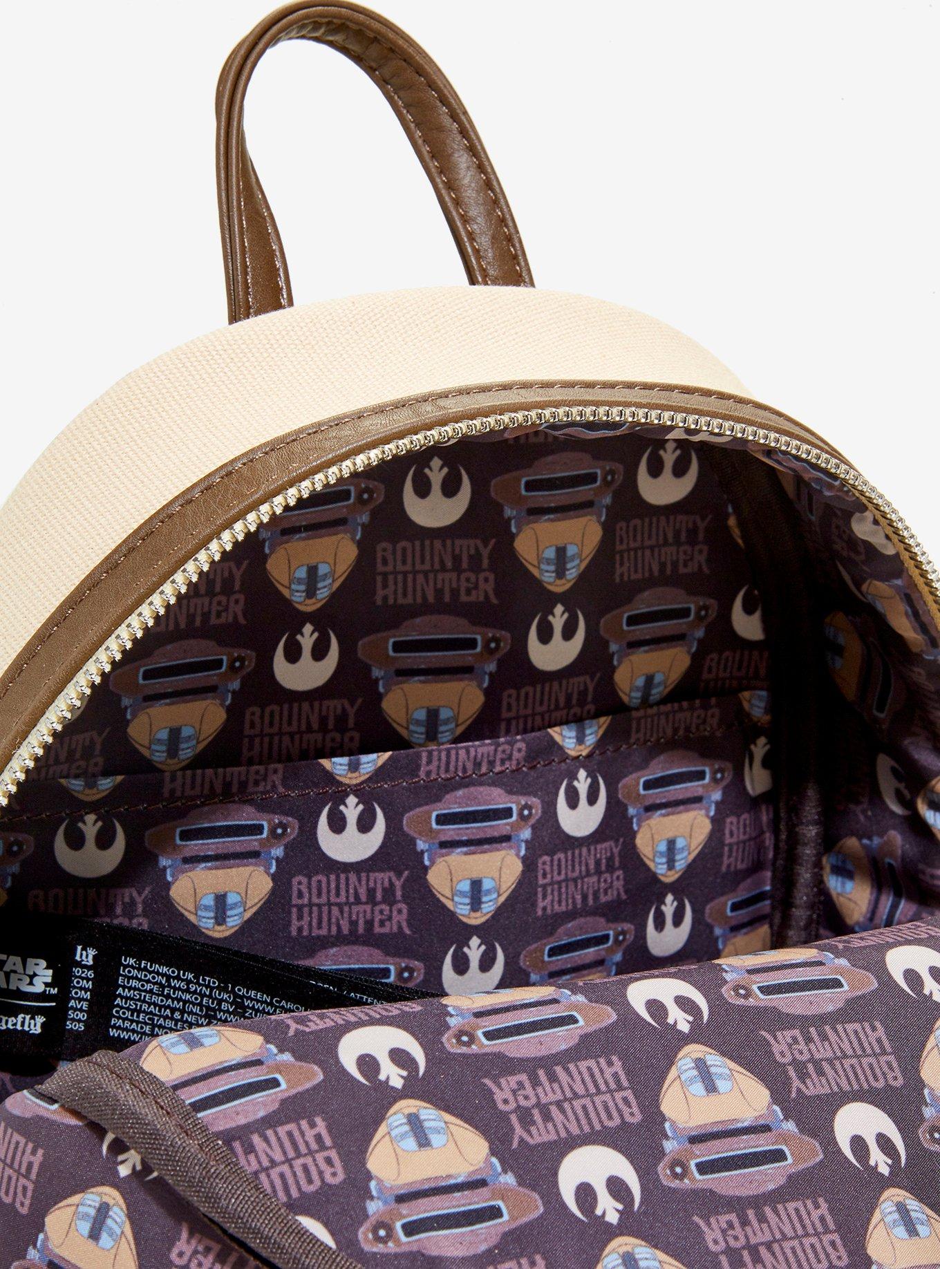 Loungefly Star Wars Boushh Disguise Mini Backpack, , alternate - view 4