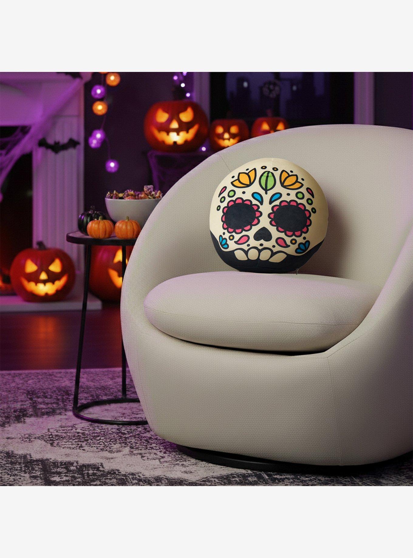 Sugar Skull Cloud Travel Pillow, , hi-res