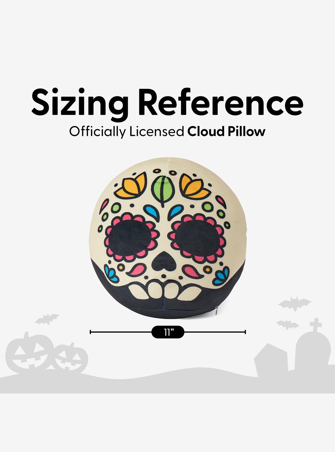Sugar Skull Cloud Travel Pillow, , alternate