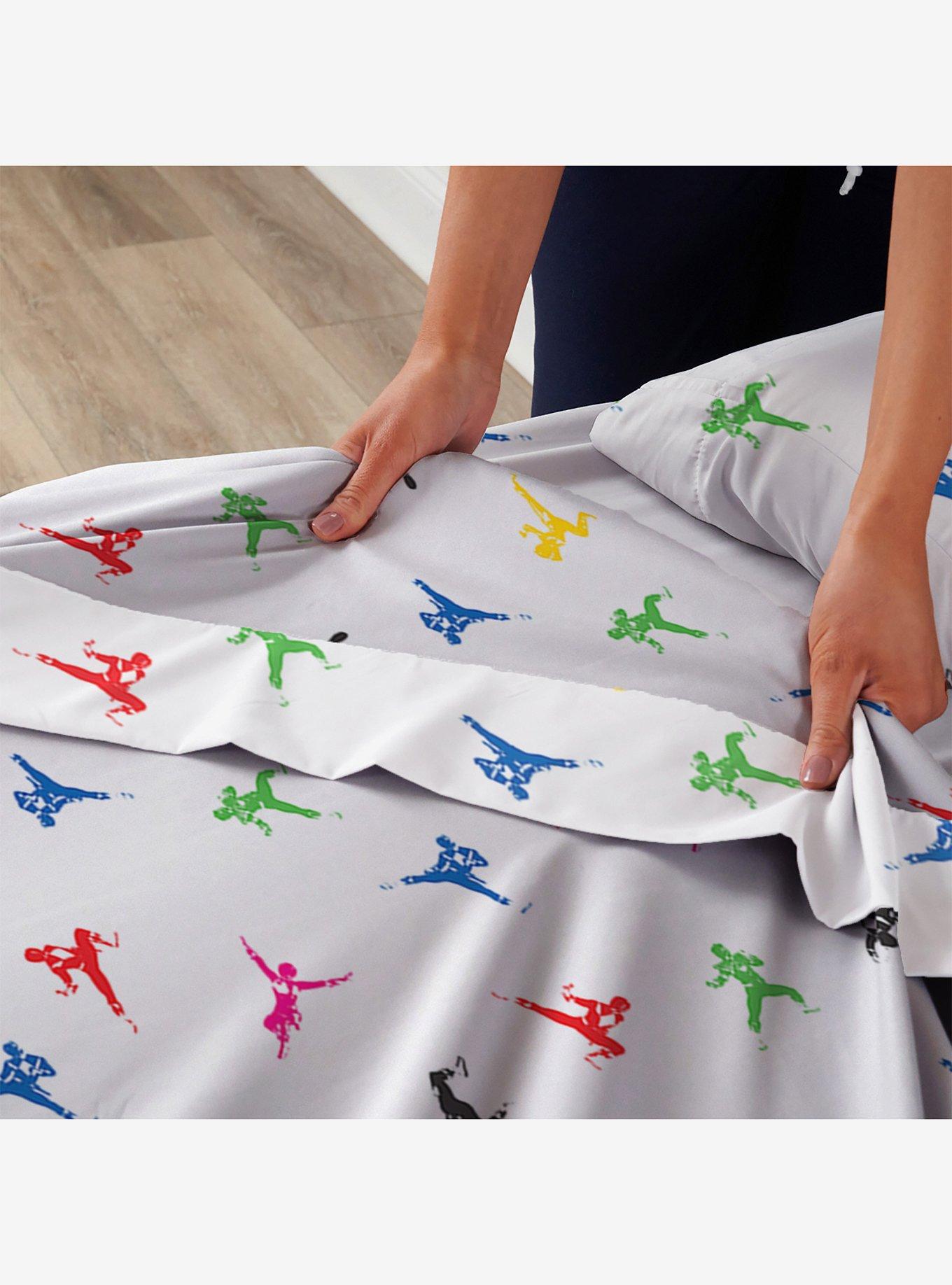 Power Rangers Classic Color Rangers 4 Piece Full Sheet Set, , alternate