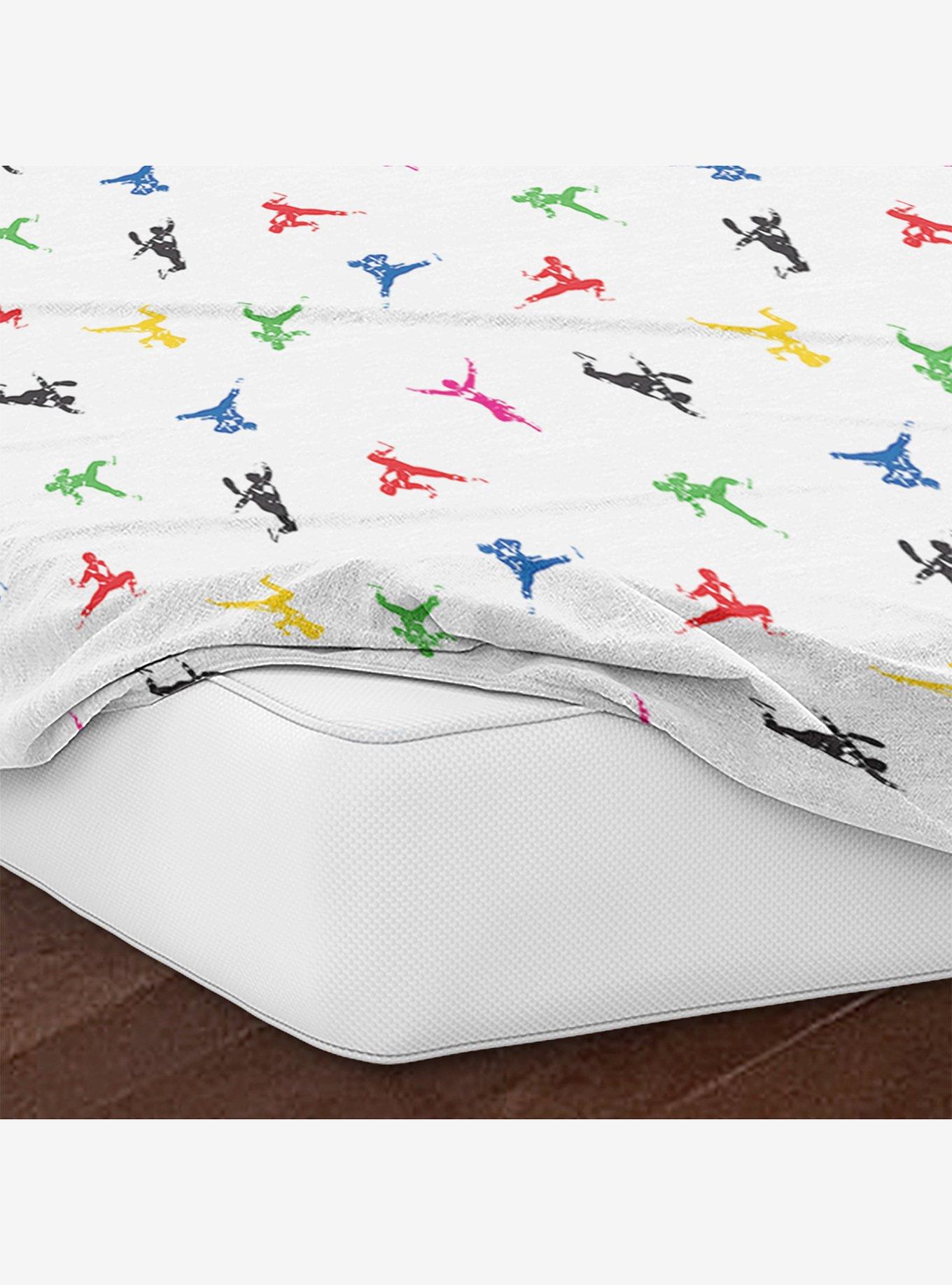 Power Rangers Classic Color Rangers 4 Piece Full Sheet Set, , alternate