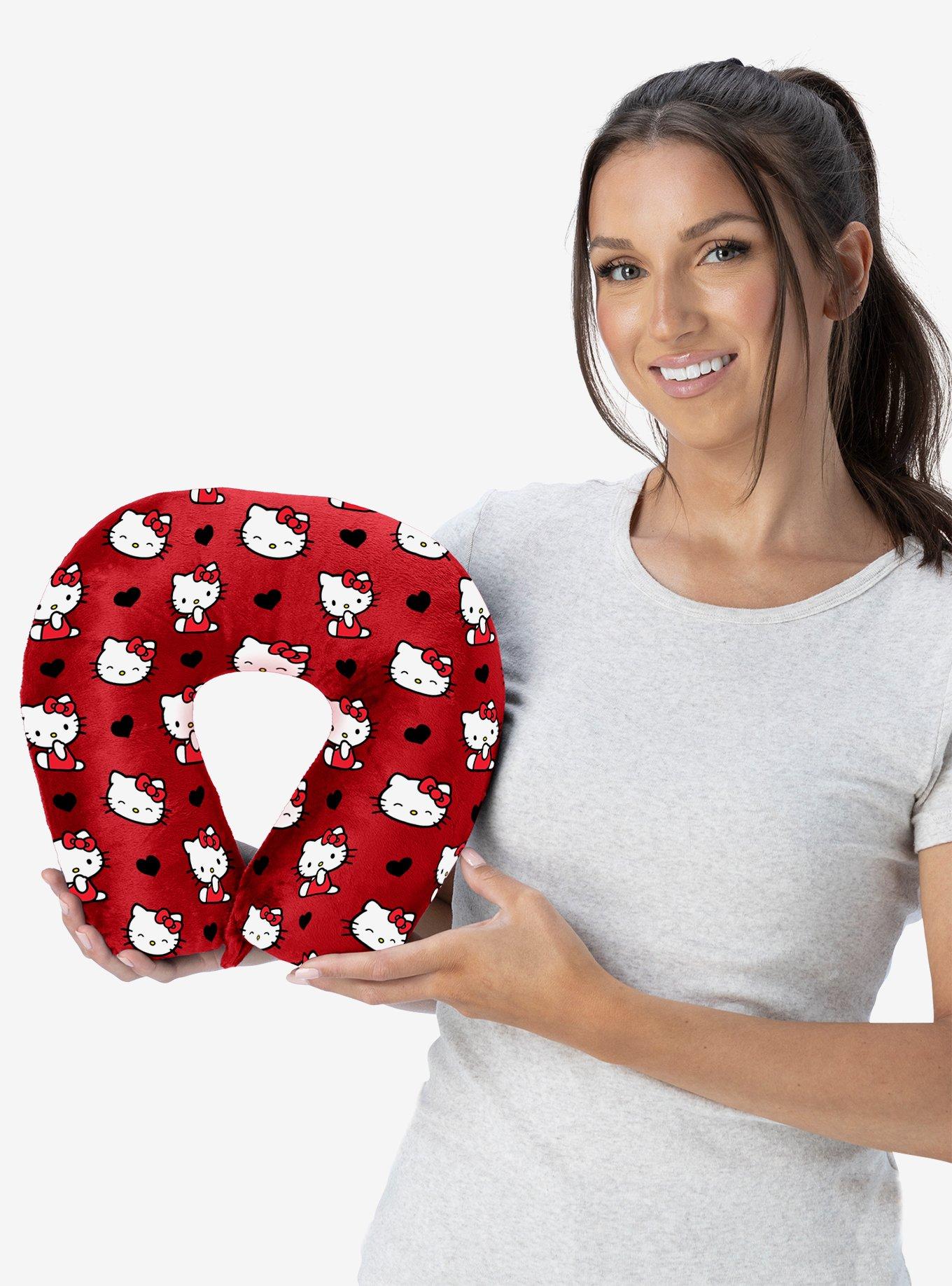 Hello Kitty Cute Hearts Neck Pillow, , alternate